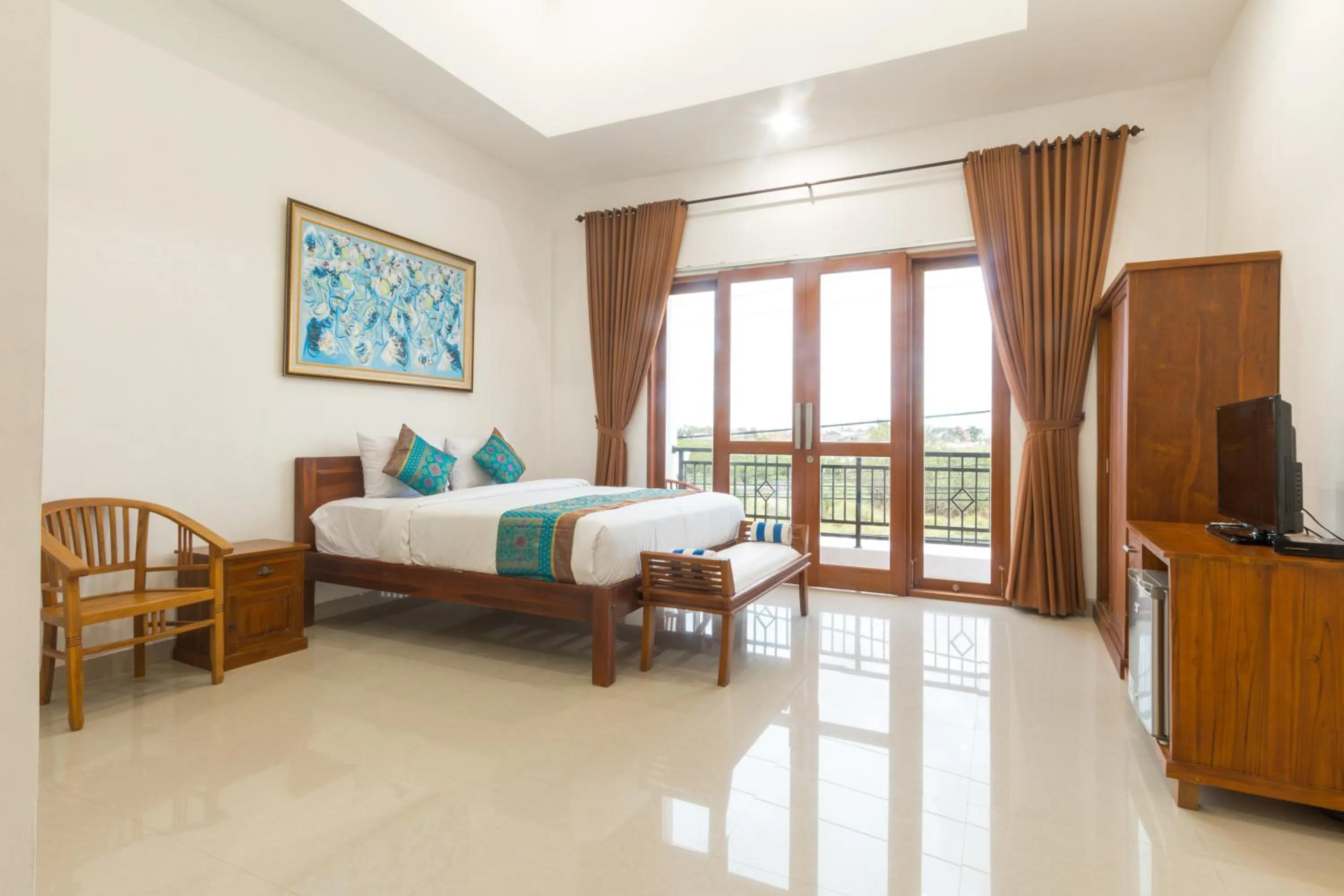 Bedroom, Bed in My Villa and Resort Canggu