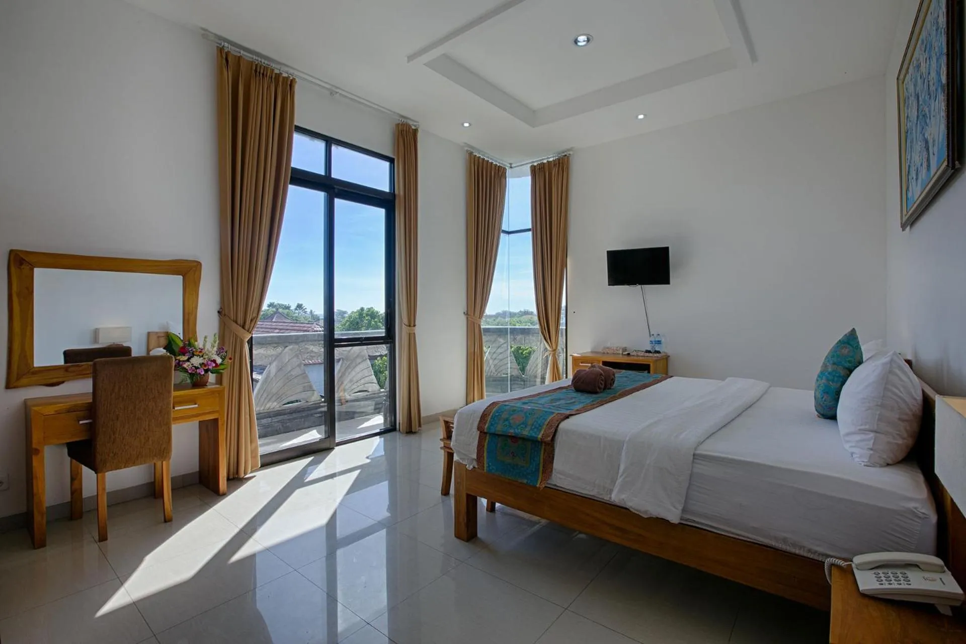 Bedroom, Bed in My Villa and Resort Canggu