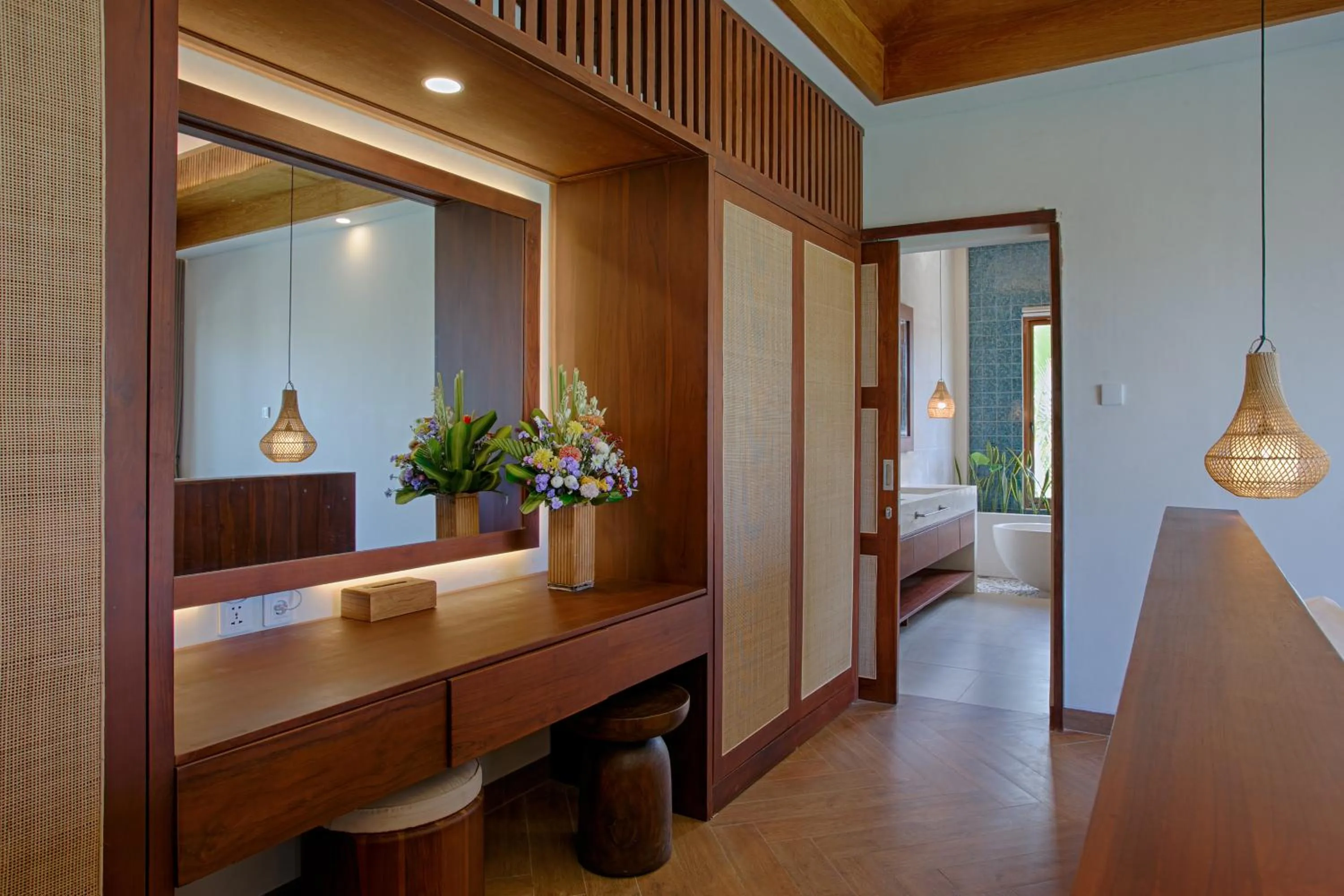 wardrobe in My Villa and Resort Canggu