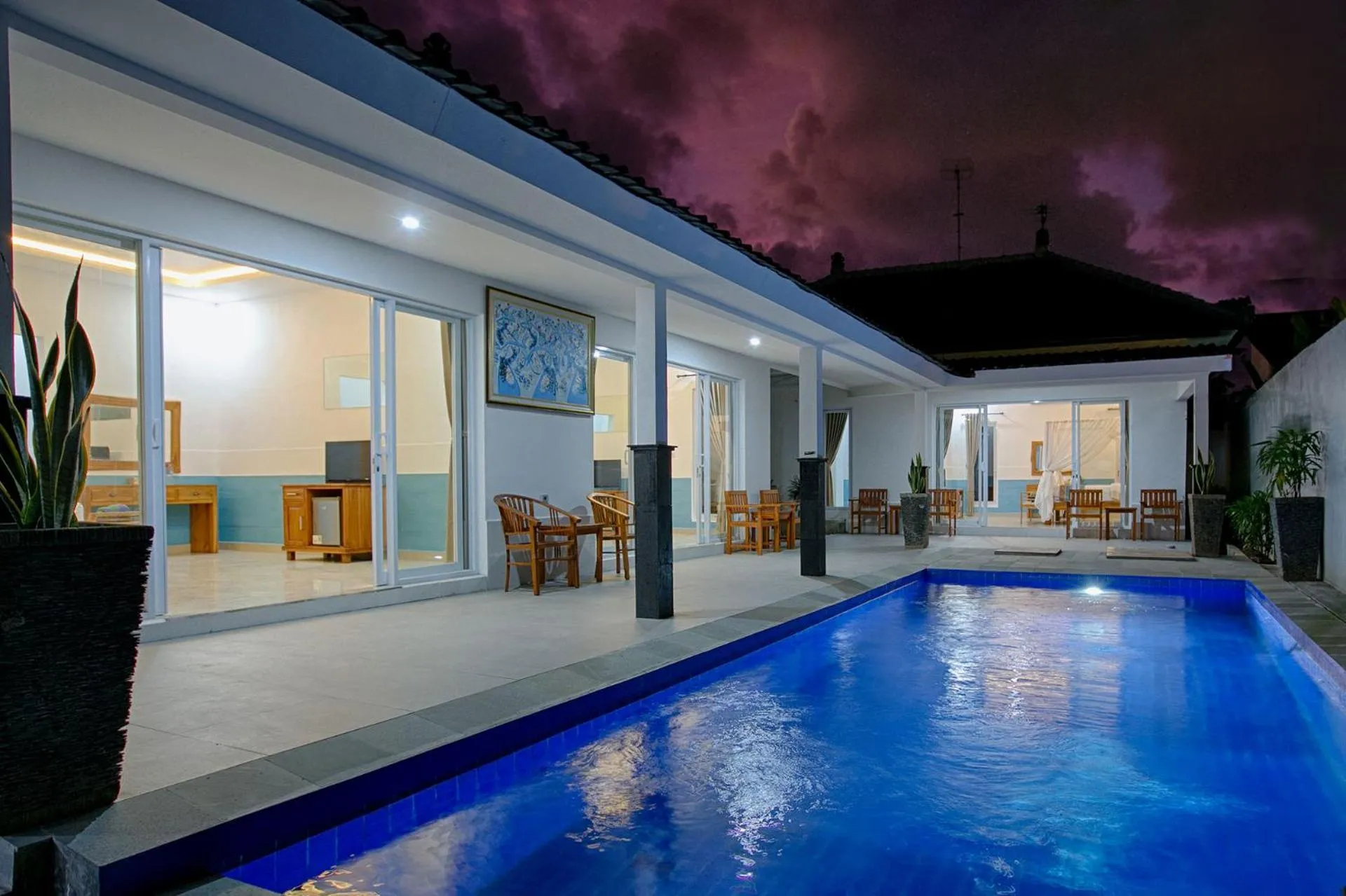 Pool view in My Villa and Resort Canggu