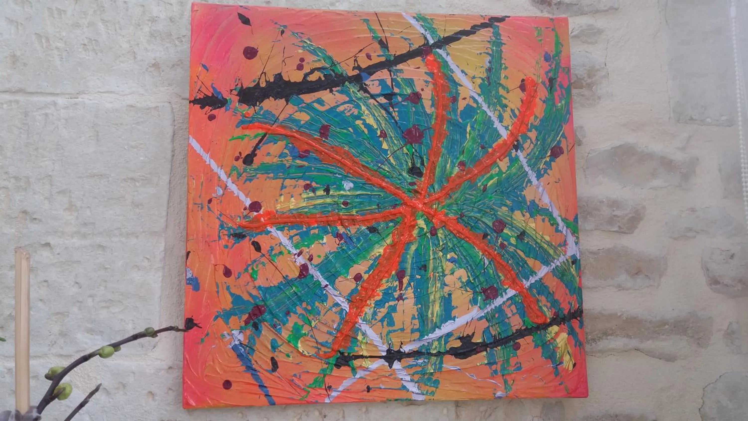 Decorative detail in Chambre d'Hôtes Les Orchidées FUTUROSCOPE CHASSENEUIL POITIERS