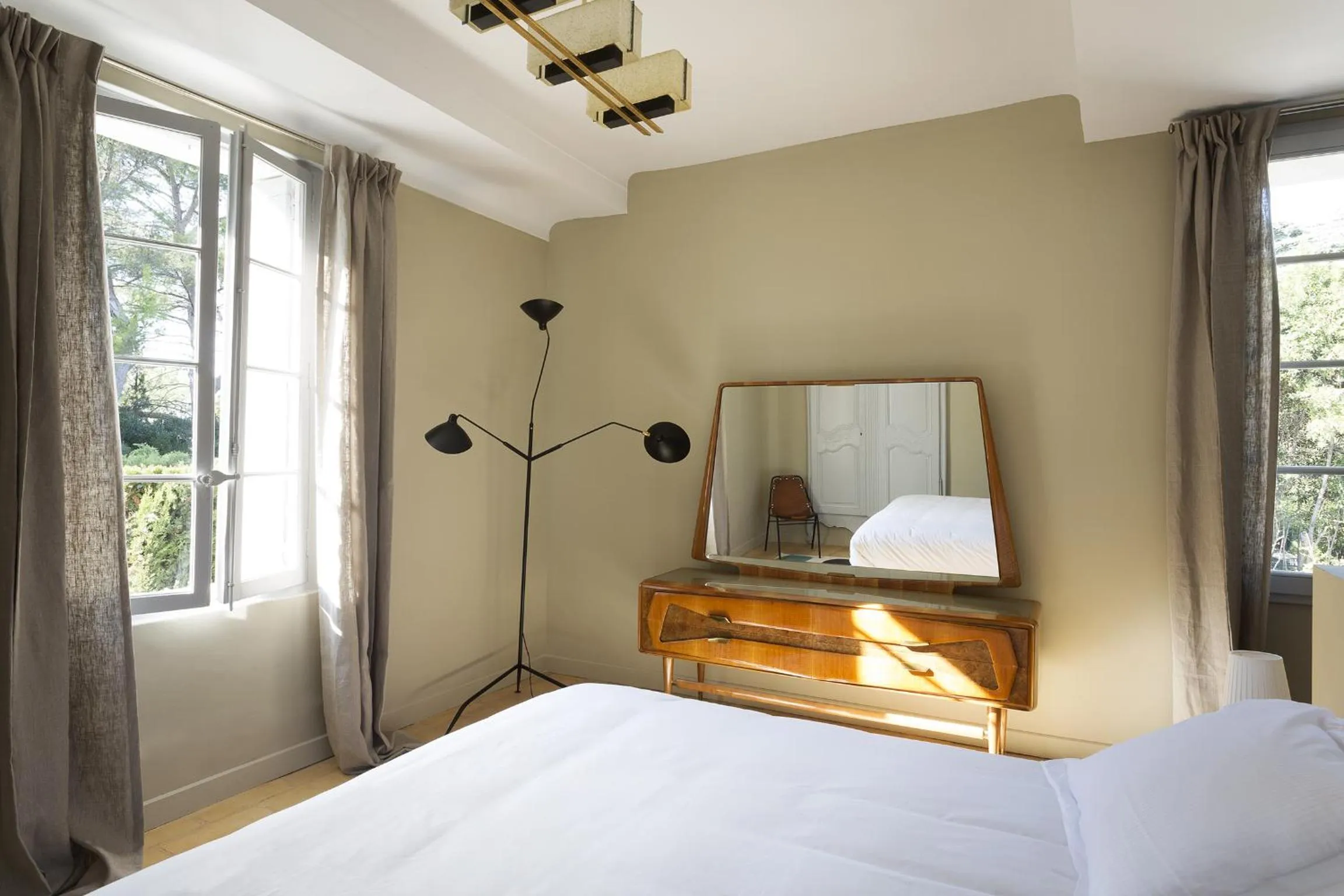 Photo of the whole room, Bed in Mas de Lafeuillade