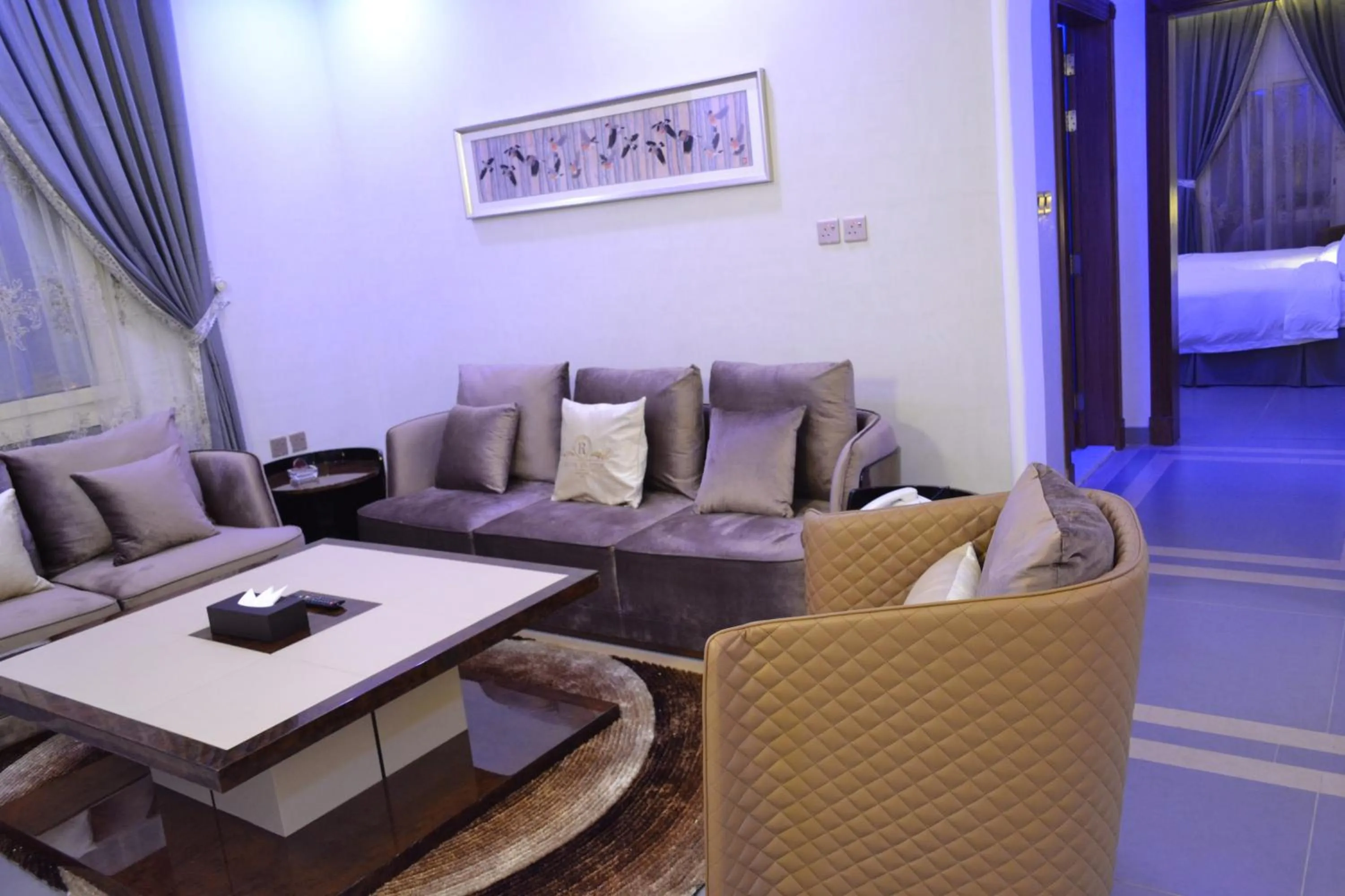 Communal lounge/ TV room in Refal Homes