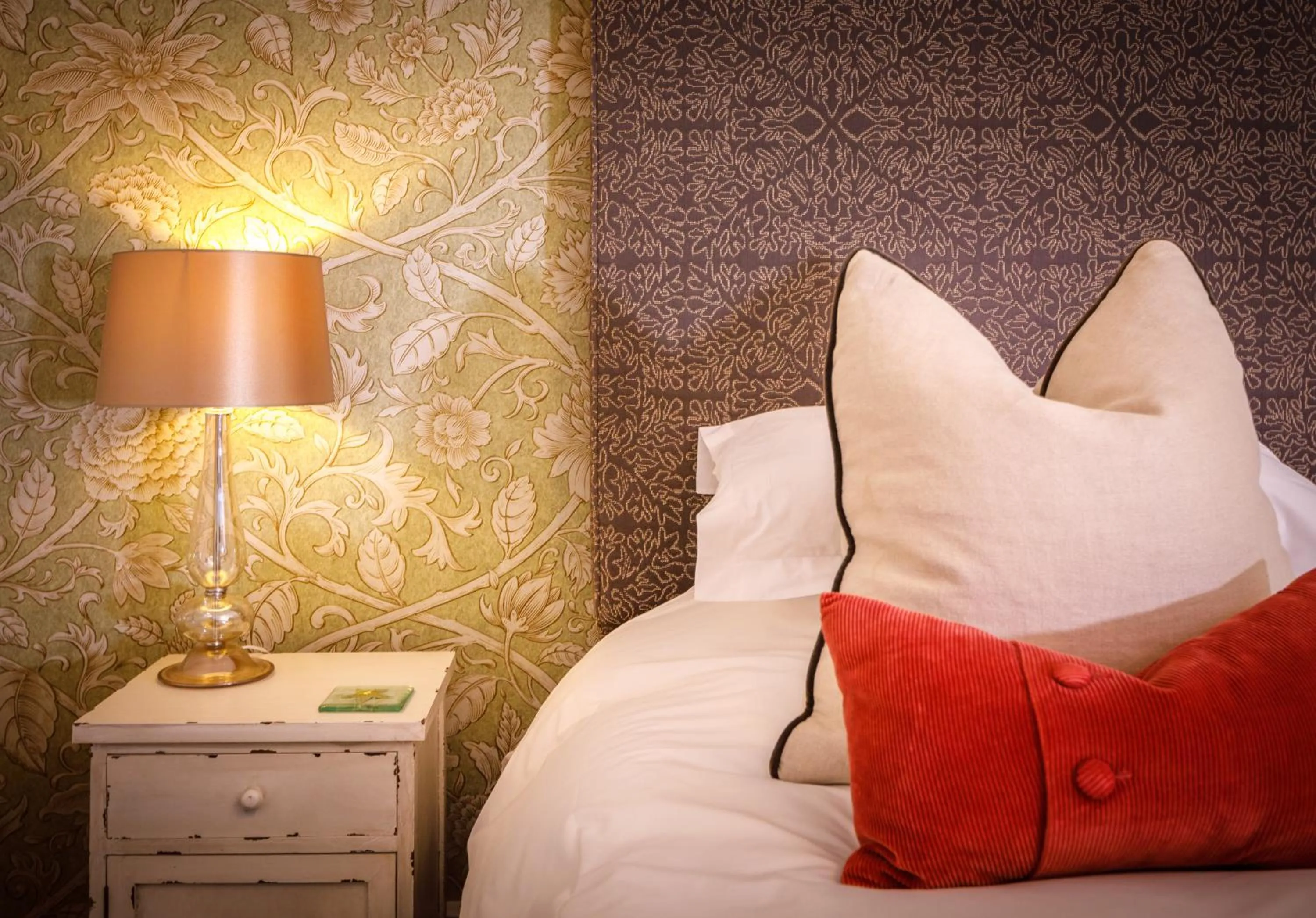 Bed in Trewornan Manor