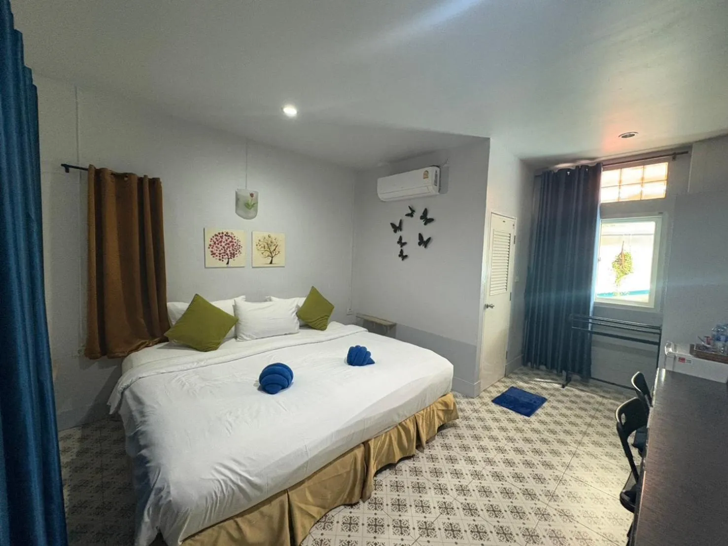 Bed in Krabi Nemo House