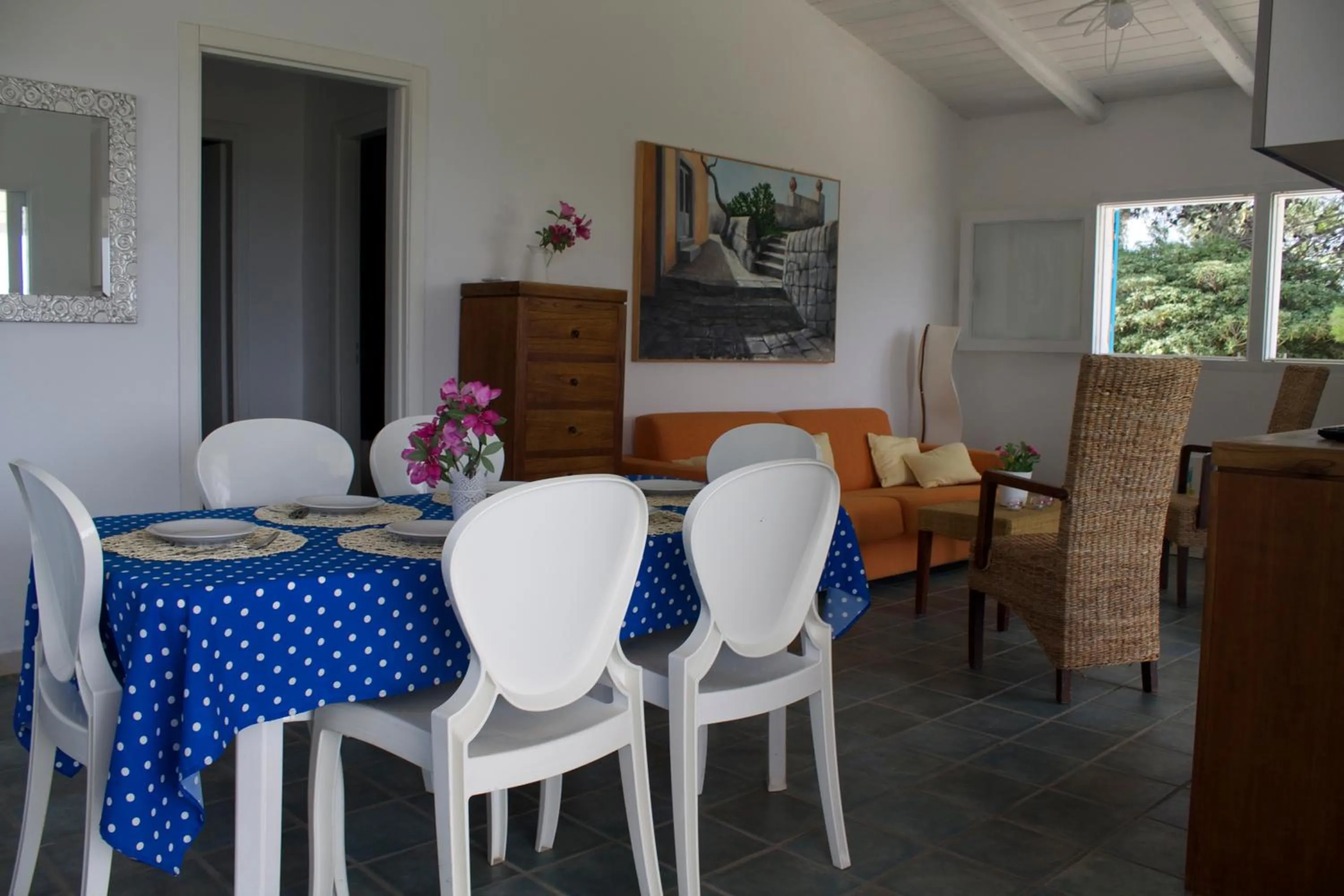Living room in Villa Porto Ulisse