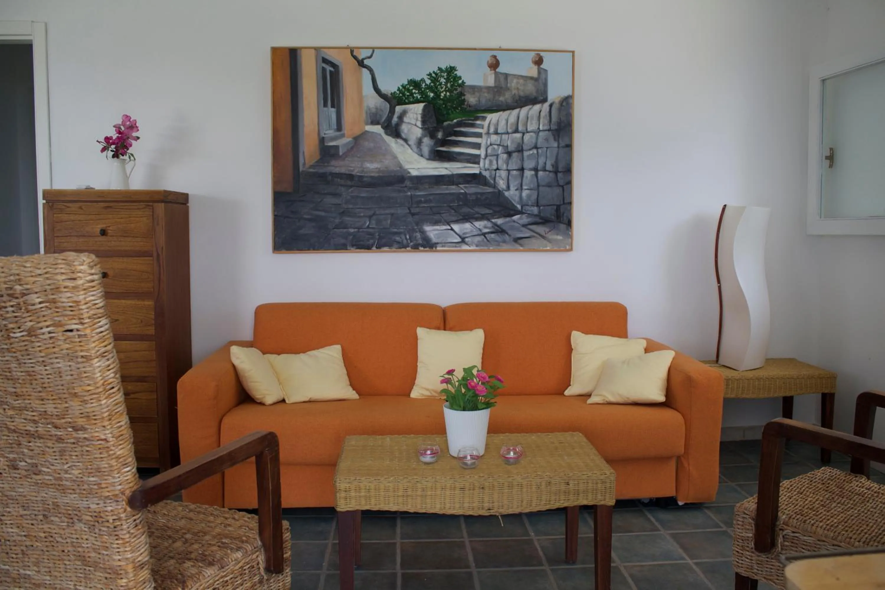 Living room in Villa Porto Ulisse