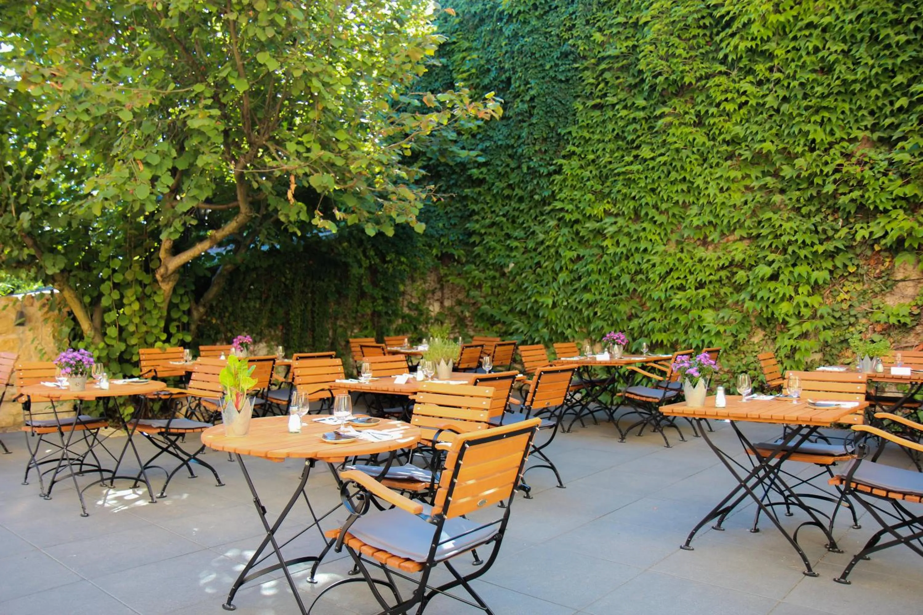 Patio in Krone - das Gasthaus