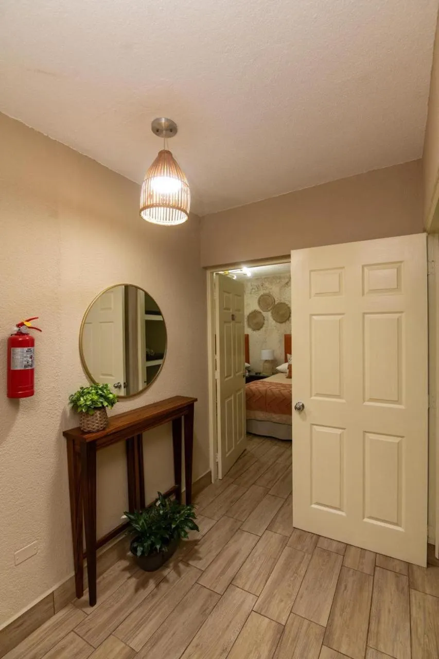 Decorative detail, Bed in In & Out Hotel