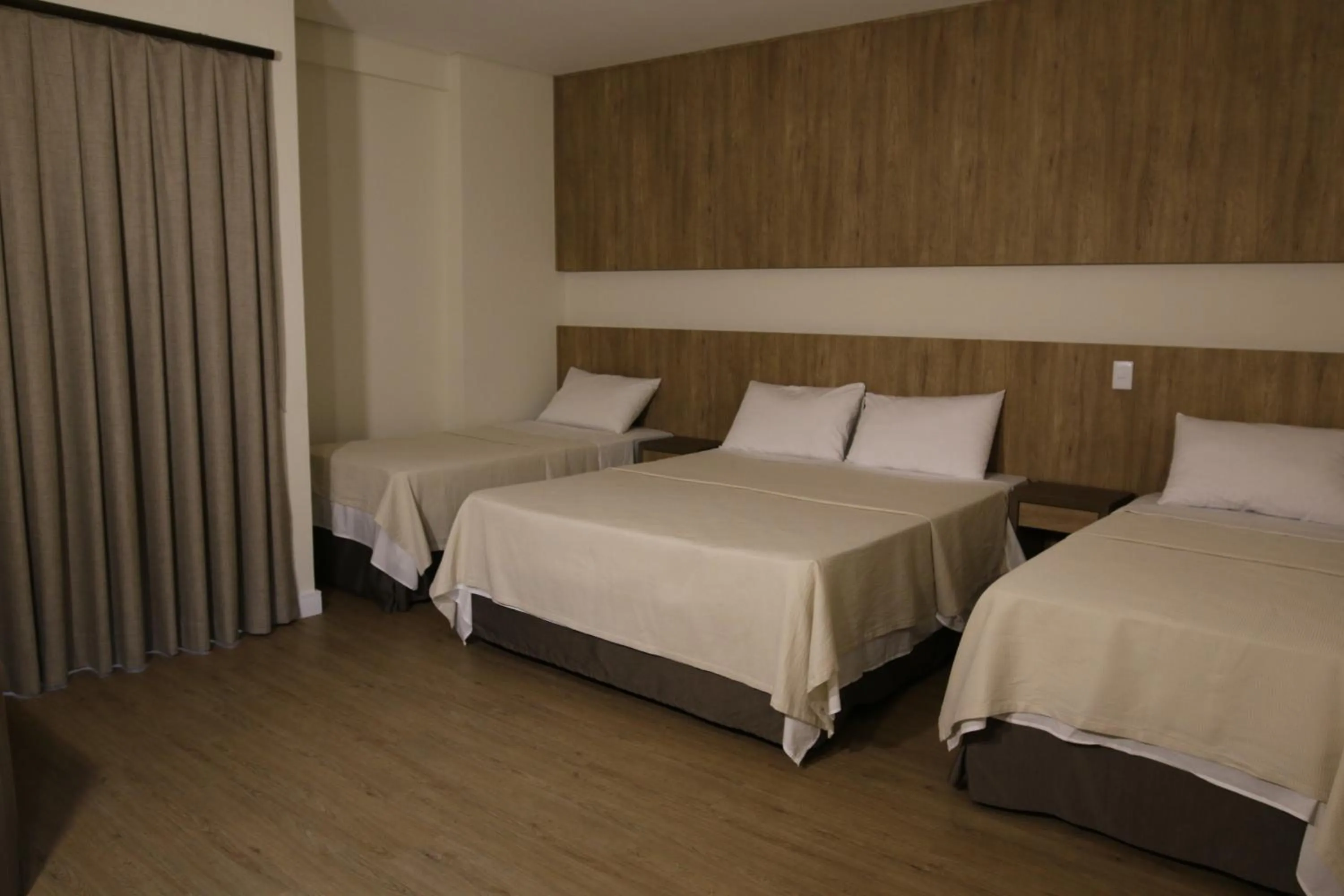 Bed in Ouro Minas Plaza Hotel