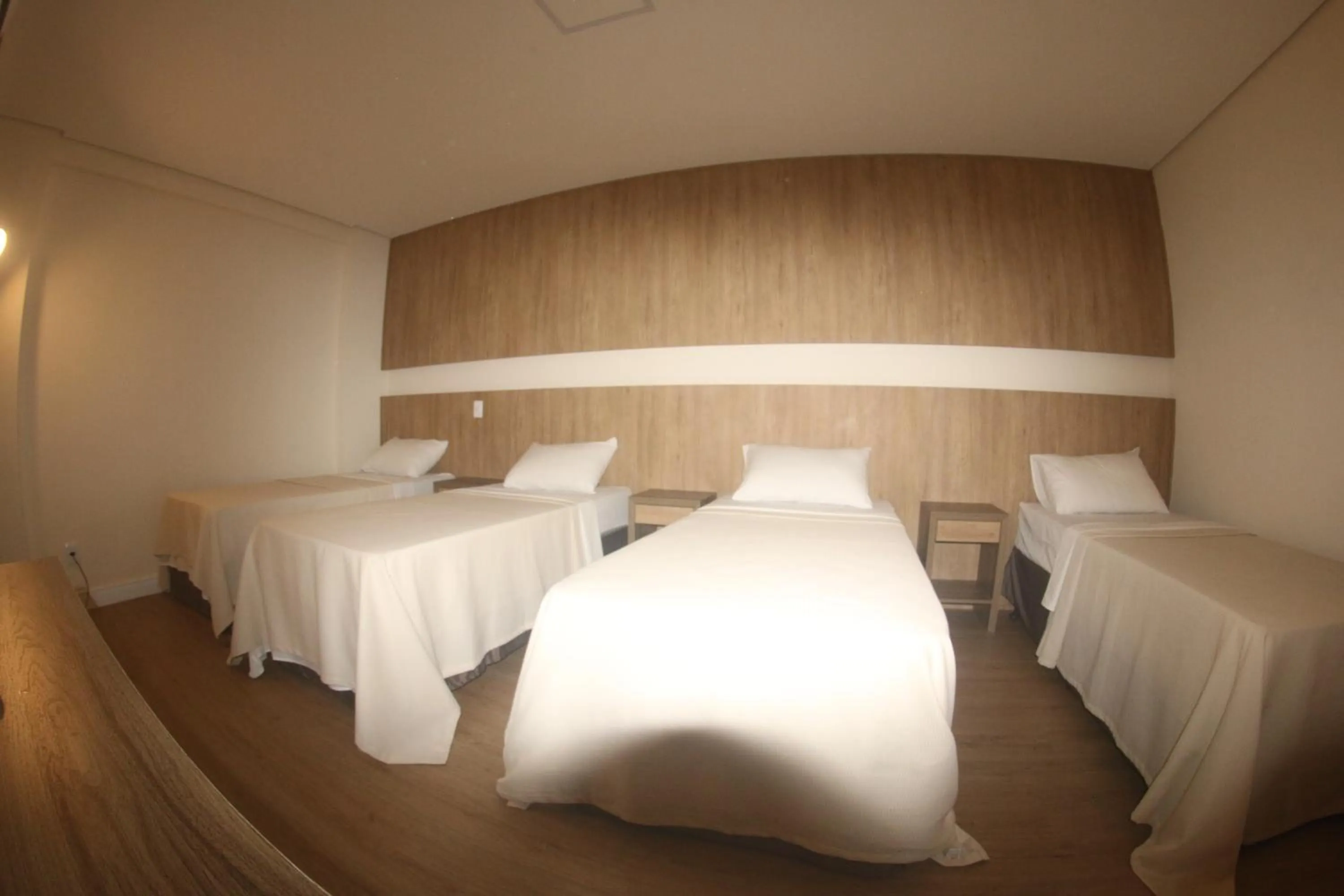 Bed in Ouro Minas Plaza Hotel