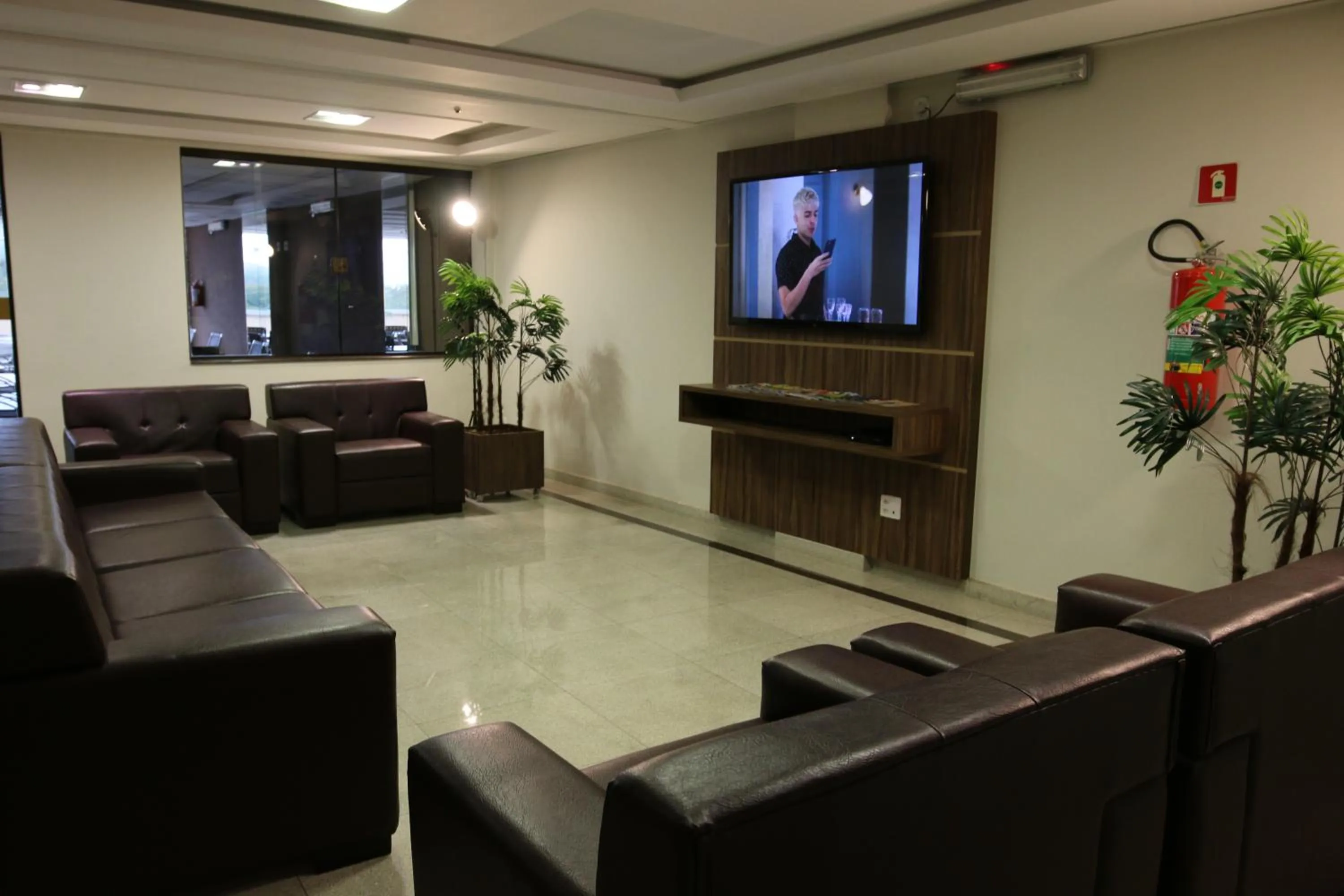 Lobby or reception in Ouro Minas Plaza Hotel