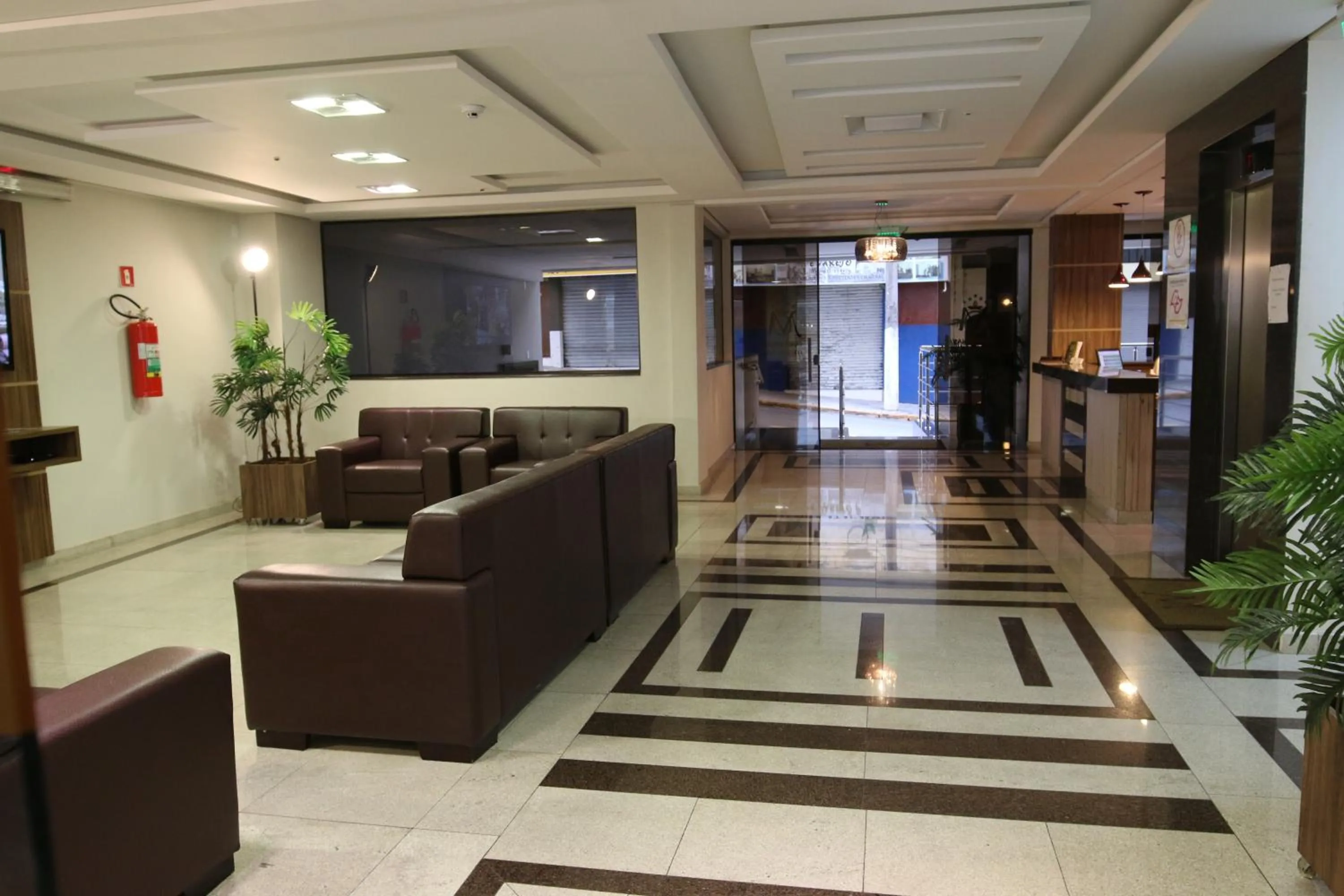 Lobby or reception in Ouro Minas Plaza Hotel