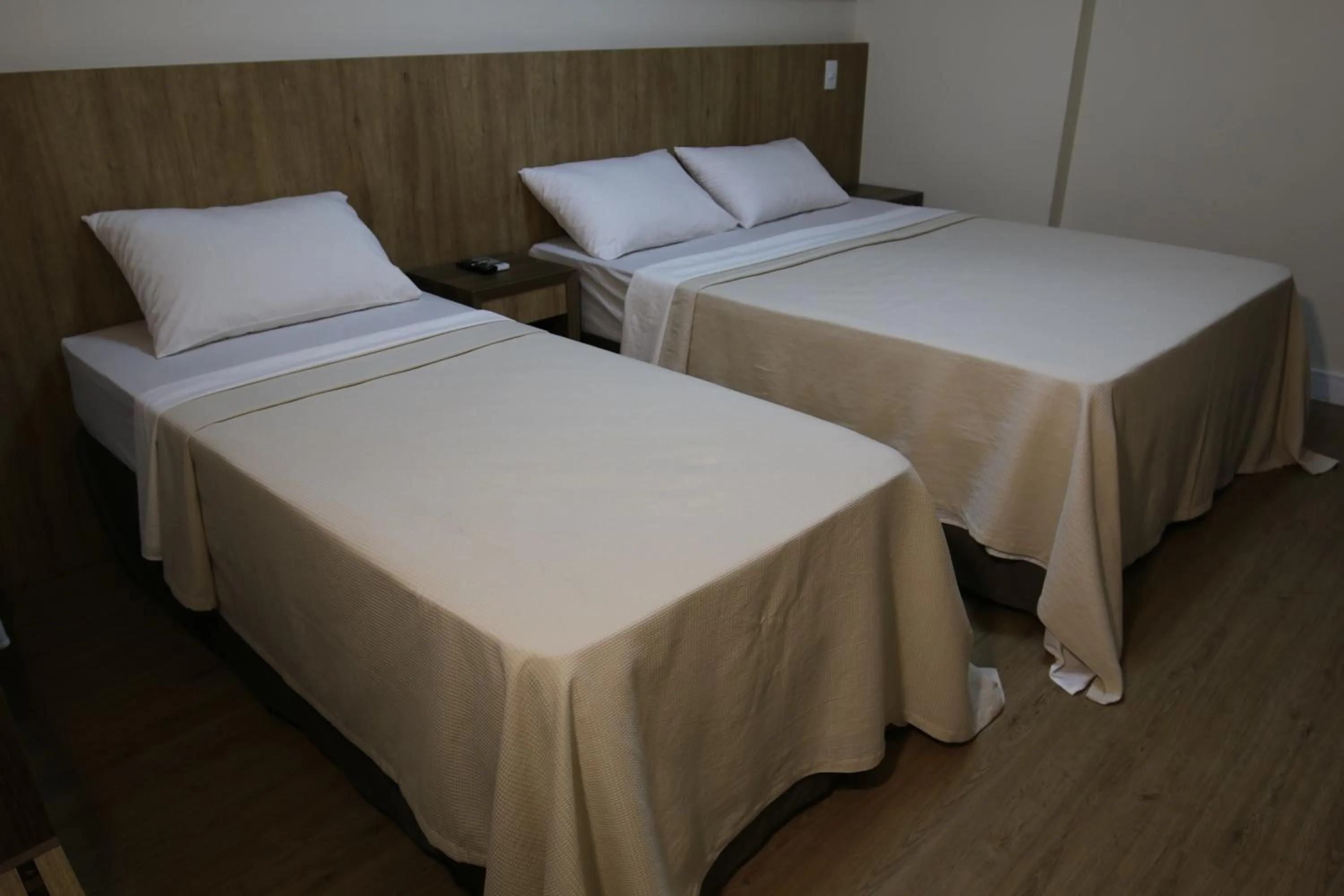 Bed in Ouro Minas Plaza Hotel