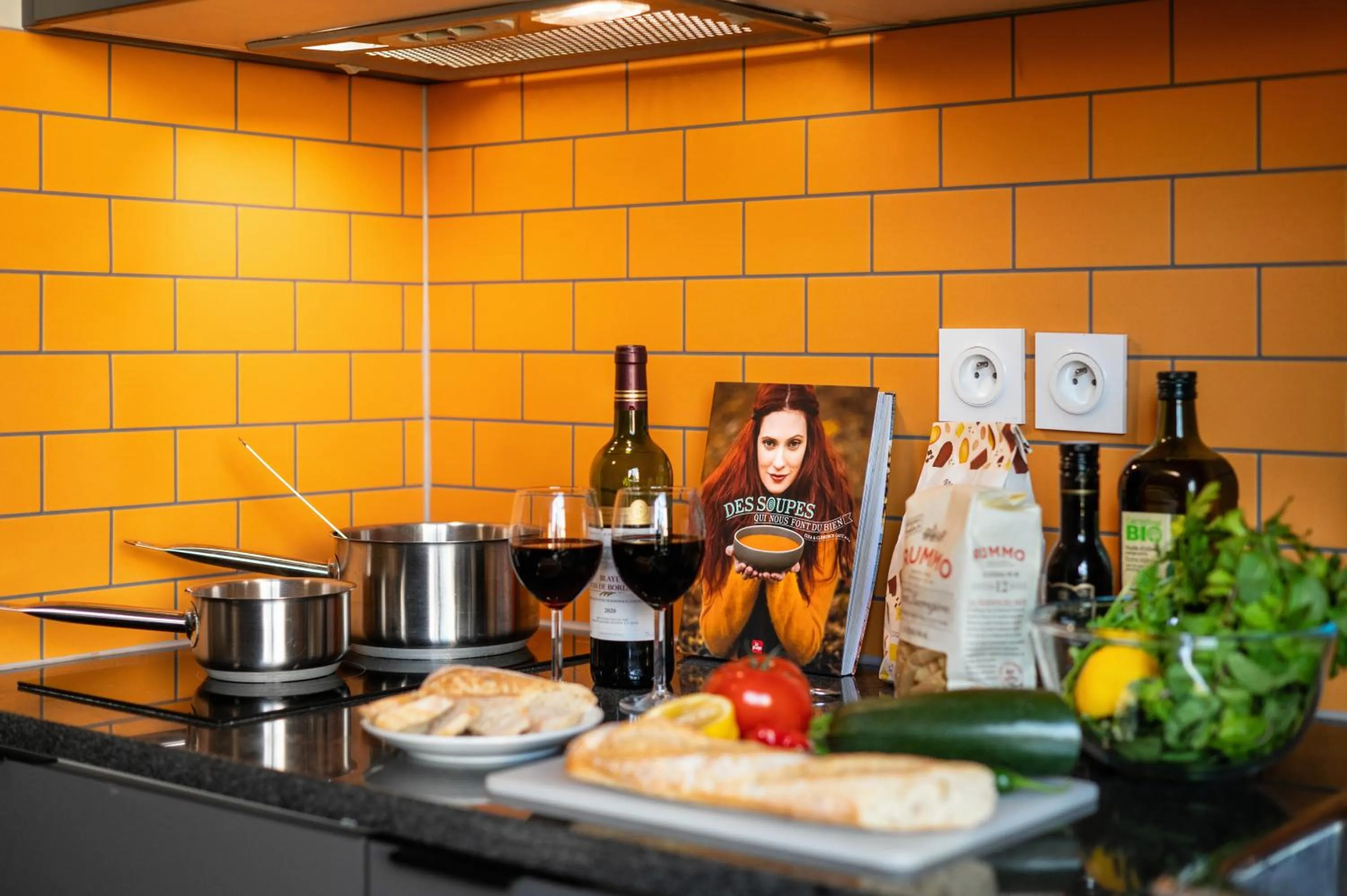 Kitchen or kitchenette in Staycity Aparthotels Marseille Centre Vieux Port