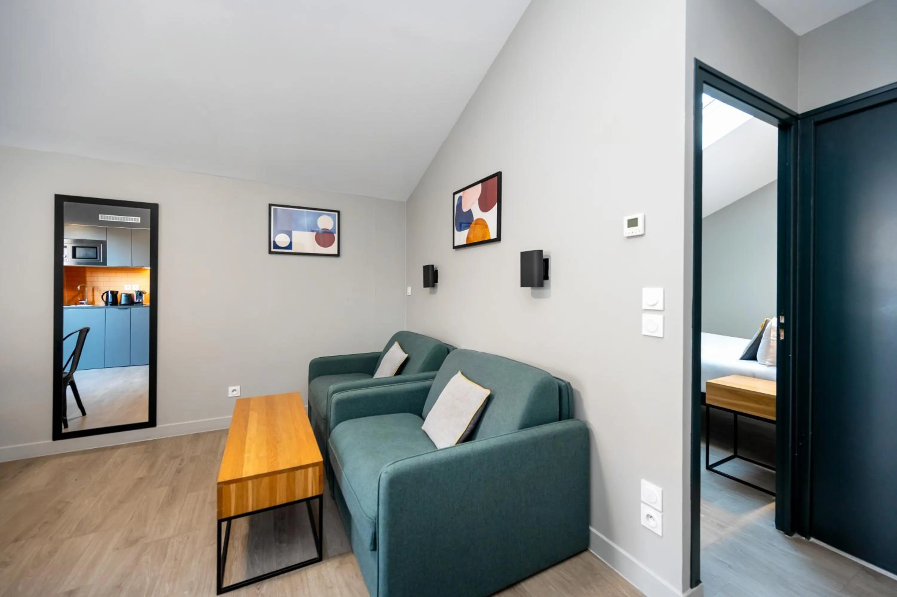 Living room in Staycity Aparthotels Marseille Centre Vieux Port