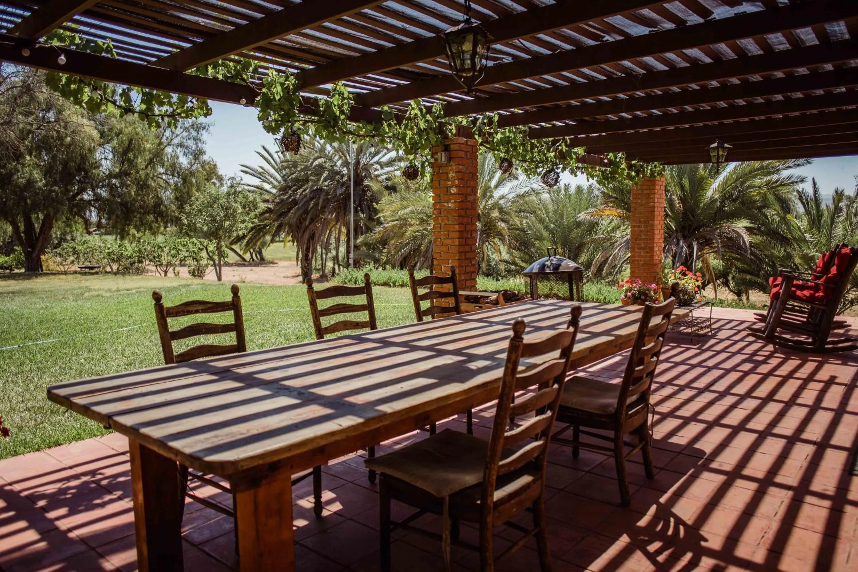 Patio in Rancho Toros Pintos