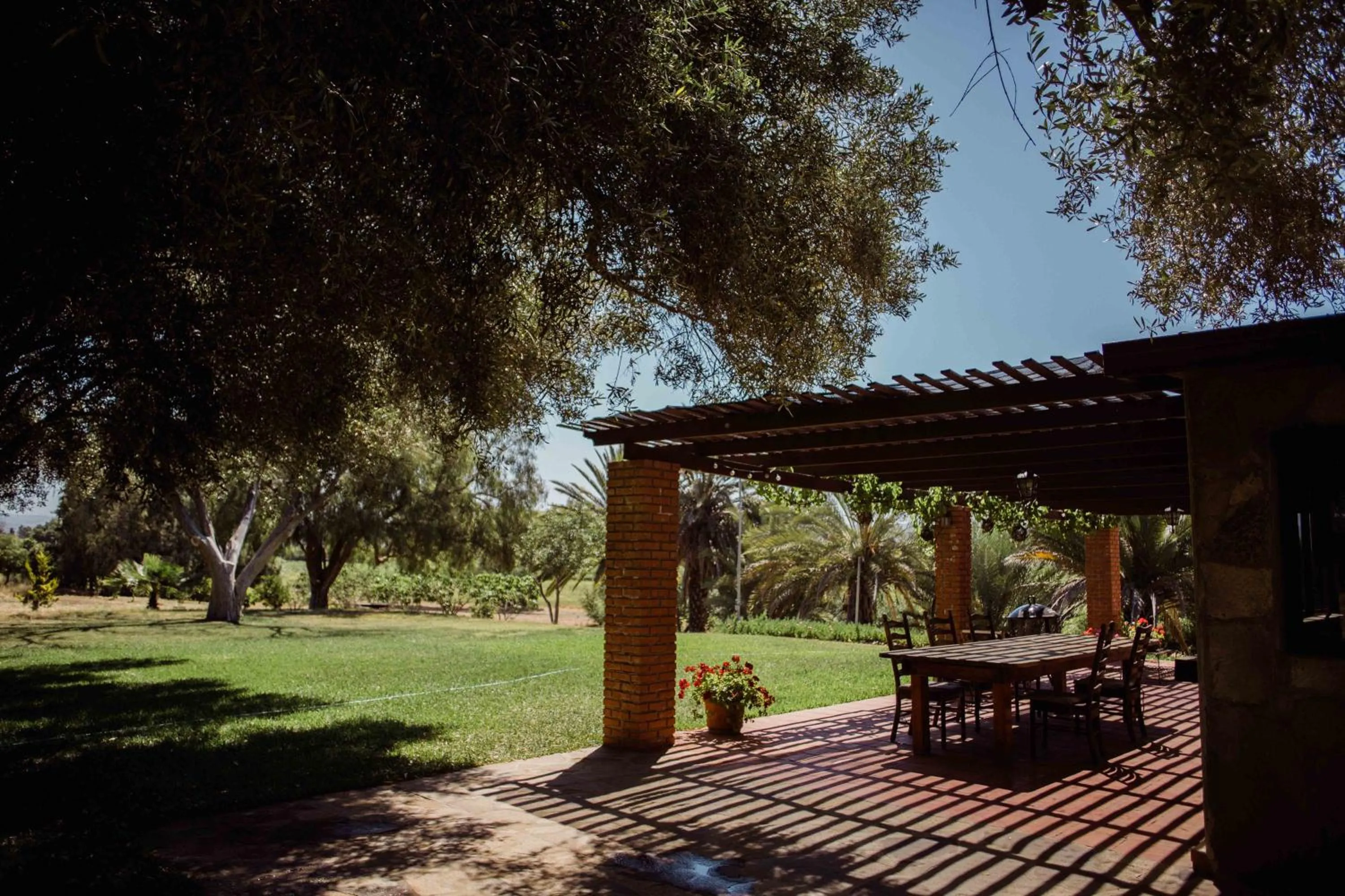 Patio in Rancho Toros Pintos