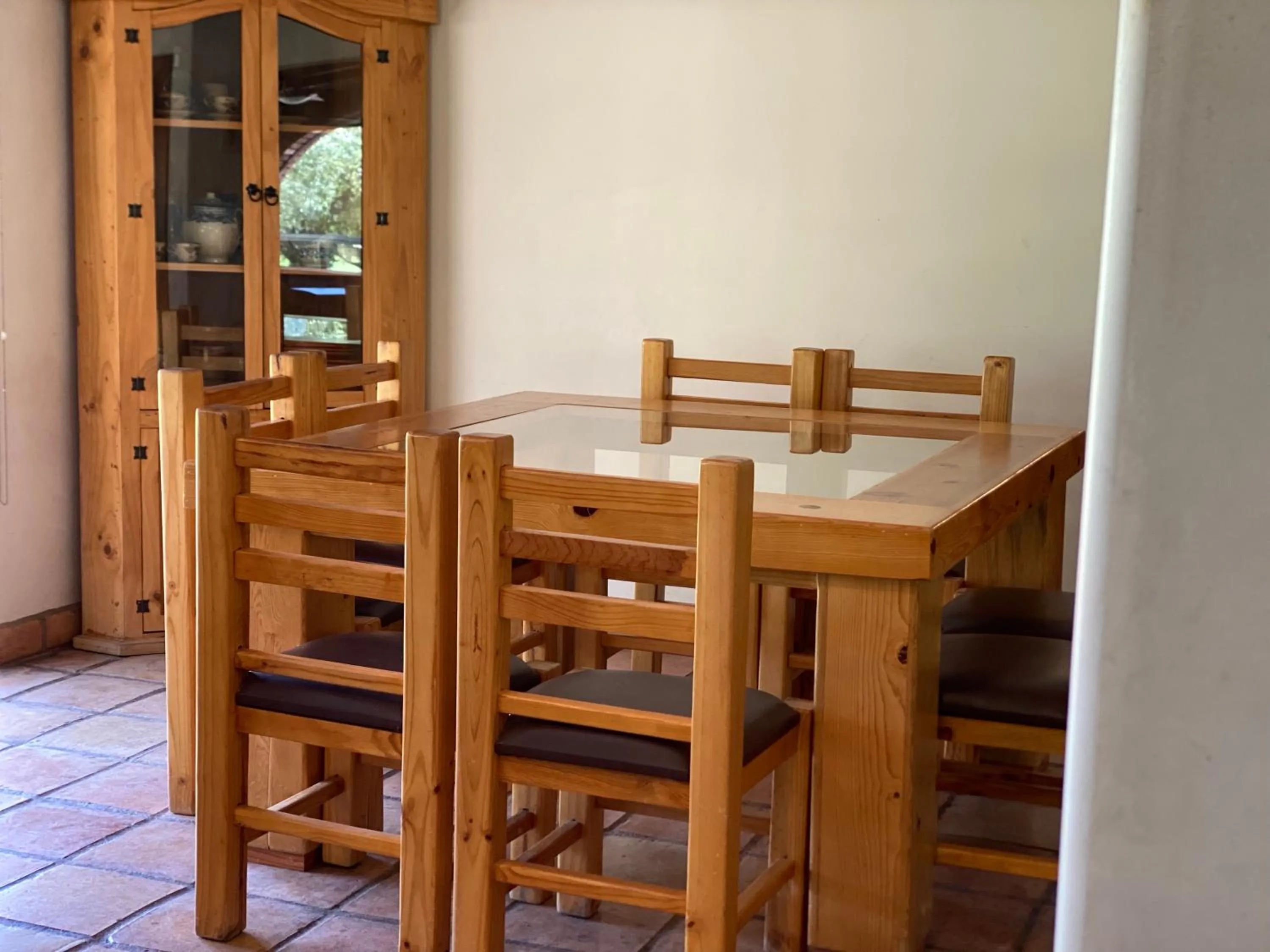 Seating area in Rancho Toros Pintos