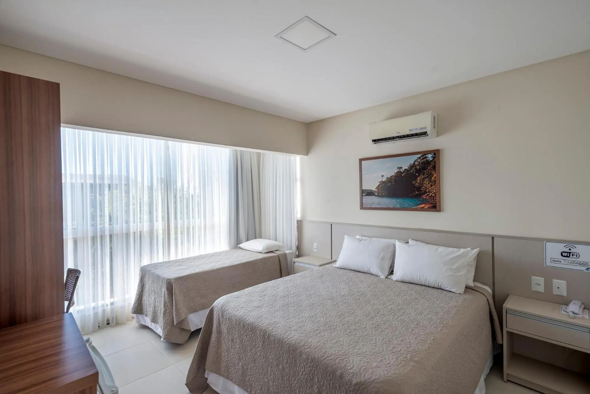 Photo of the whole room, Bed in Residencial Onda Azul