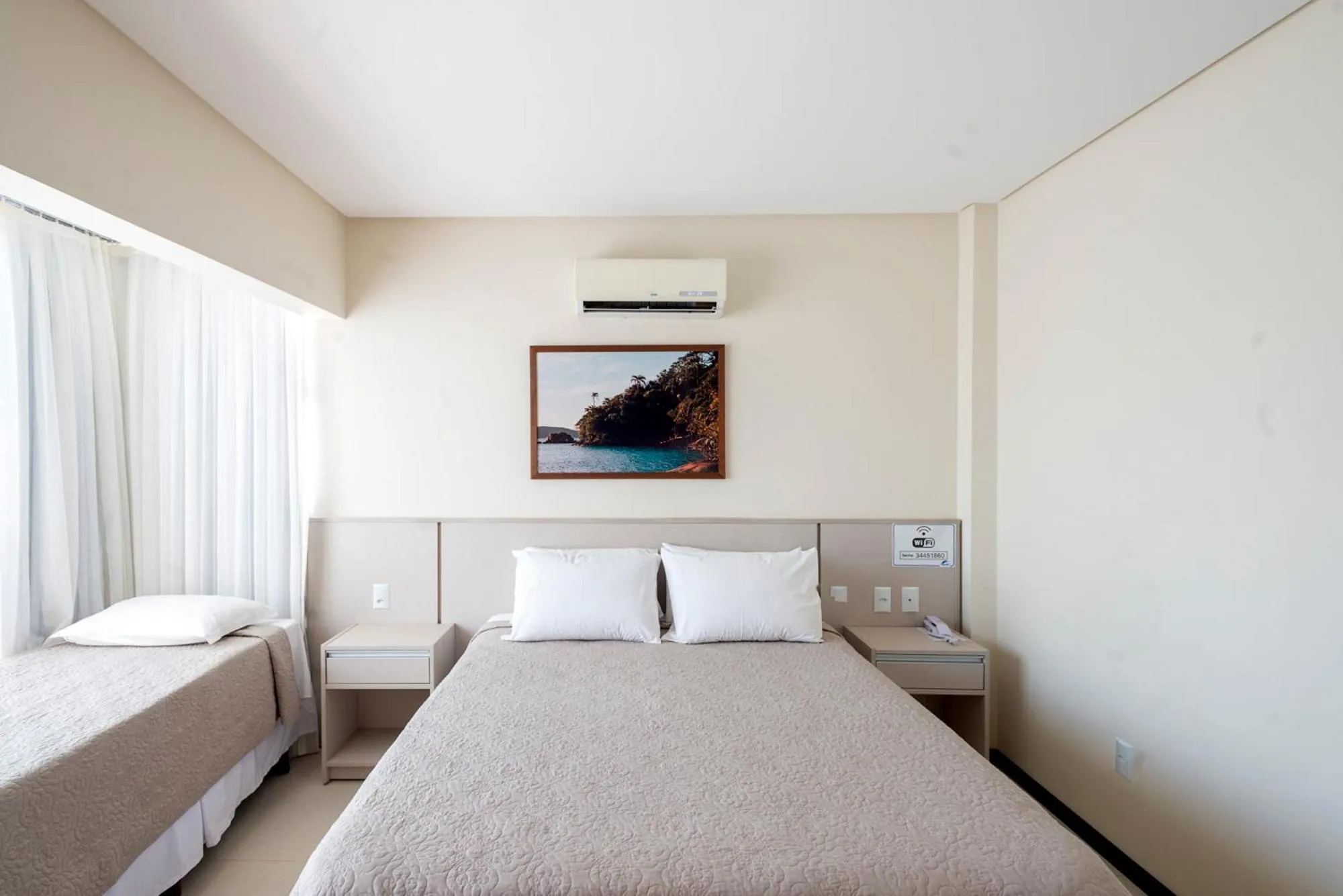 Photo of the whole room, Bed in Residencial Onda Azul