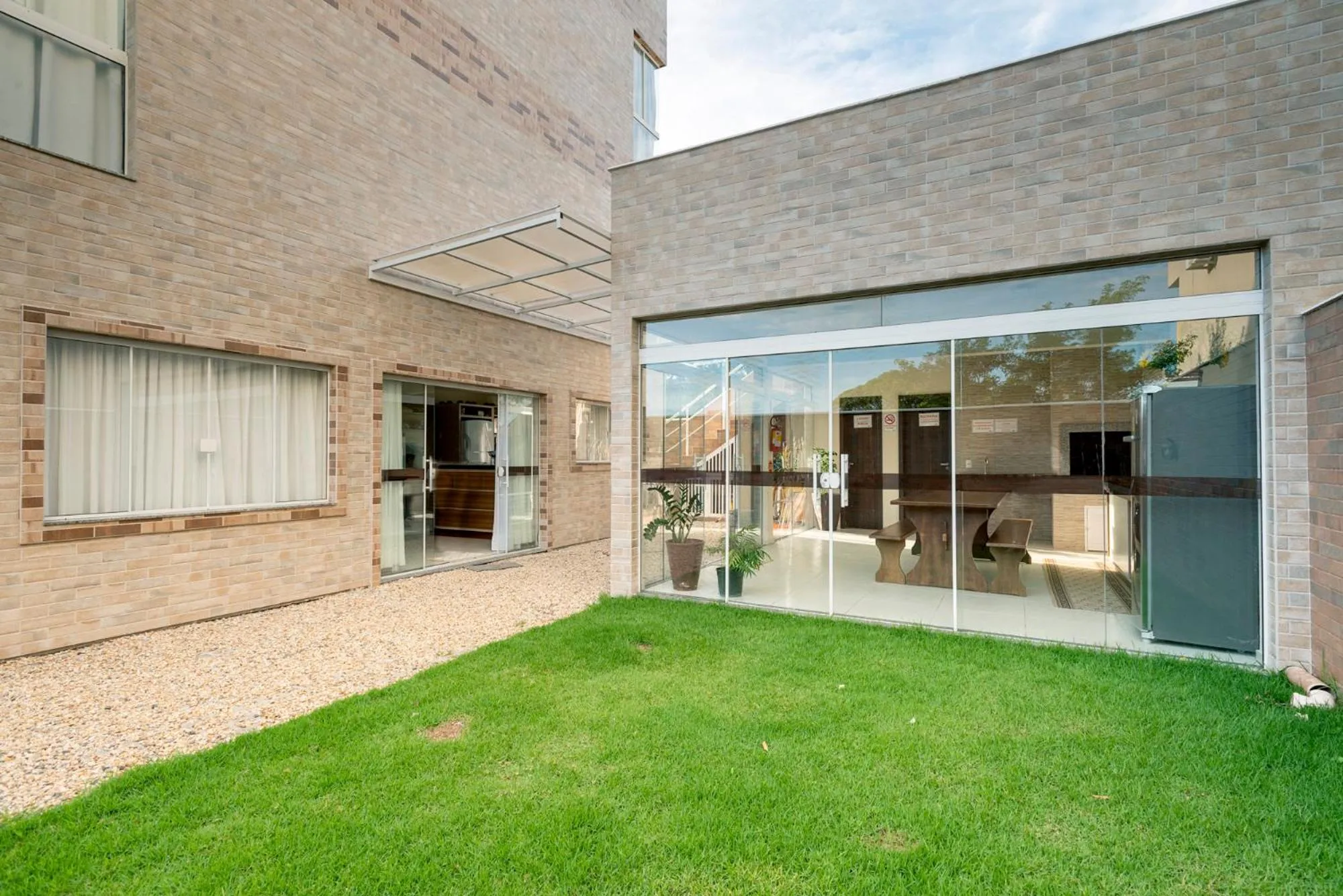 BBQ facilities in Residencial Onda Azul