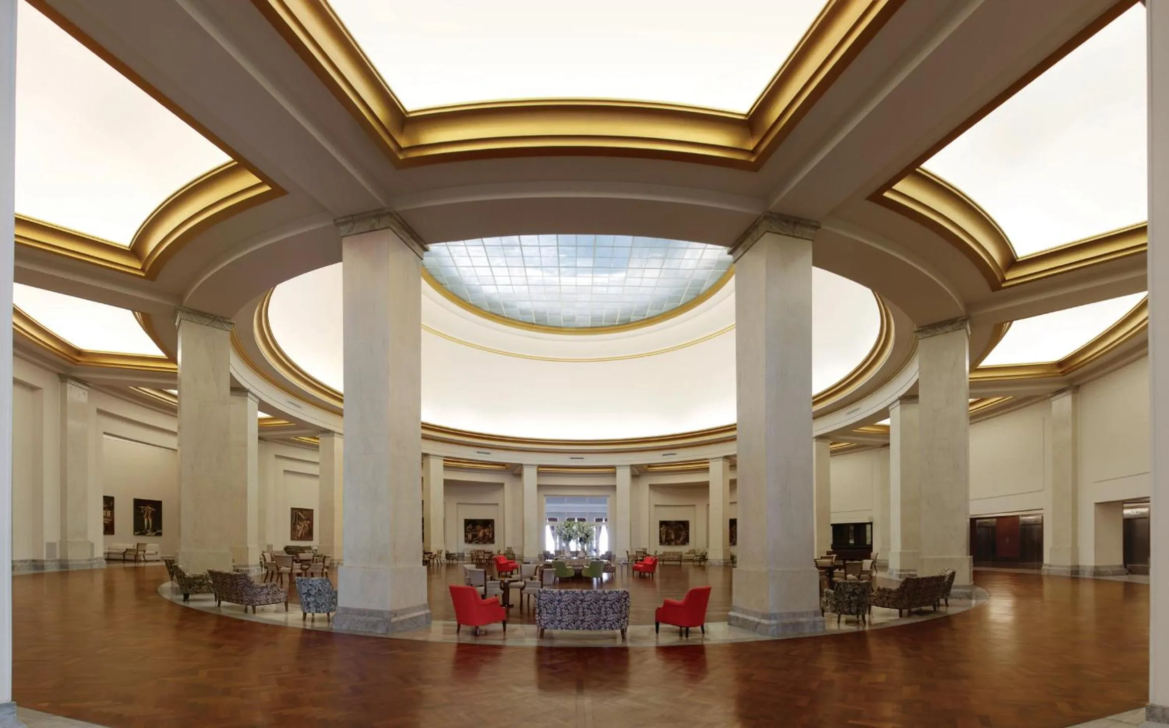 Lobby or reception in NH Gran Hotel Provincial