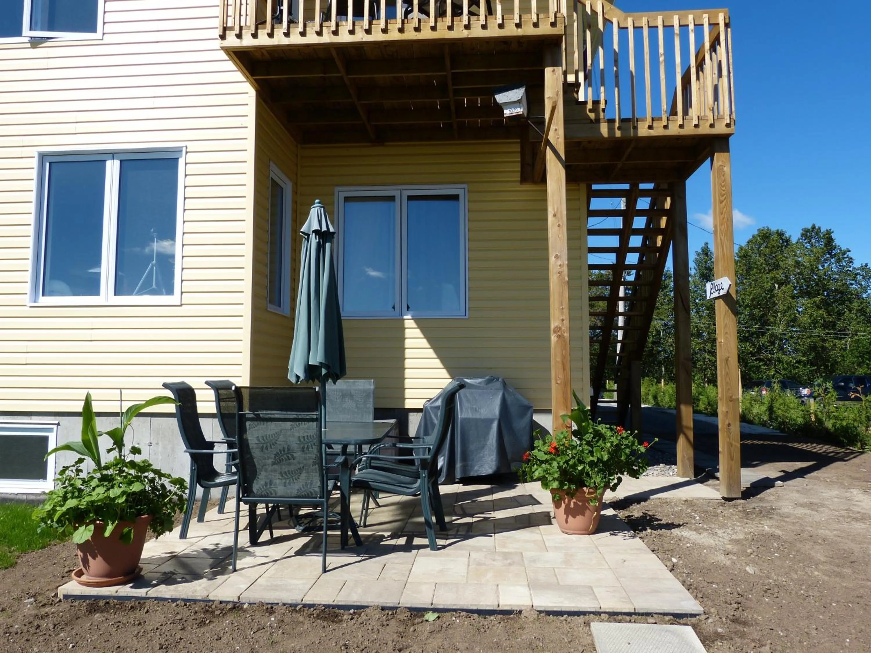 BBQ facilities in Domaine sur une plage