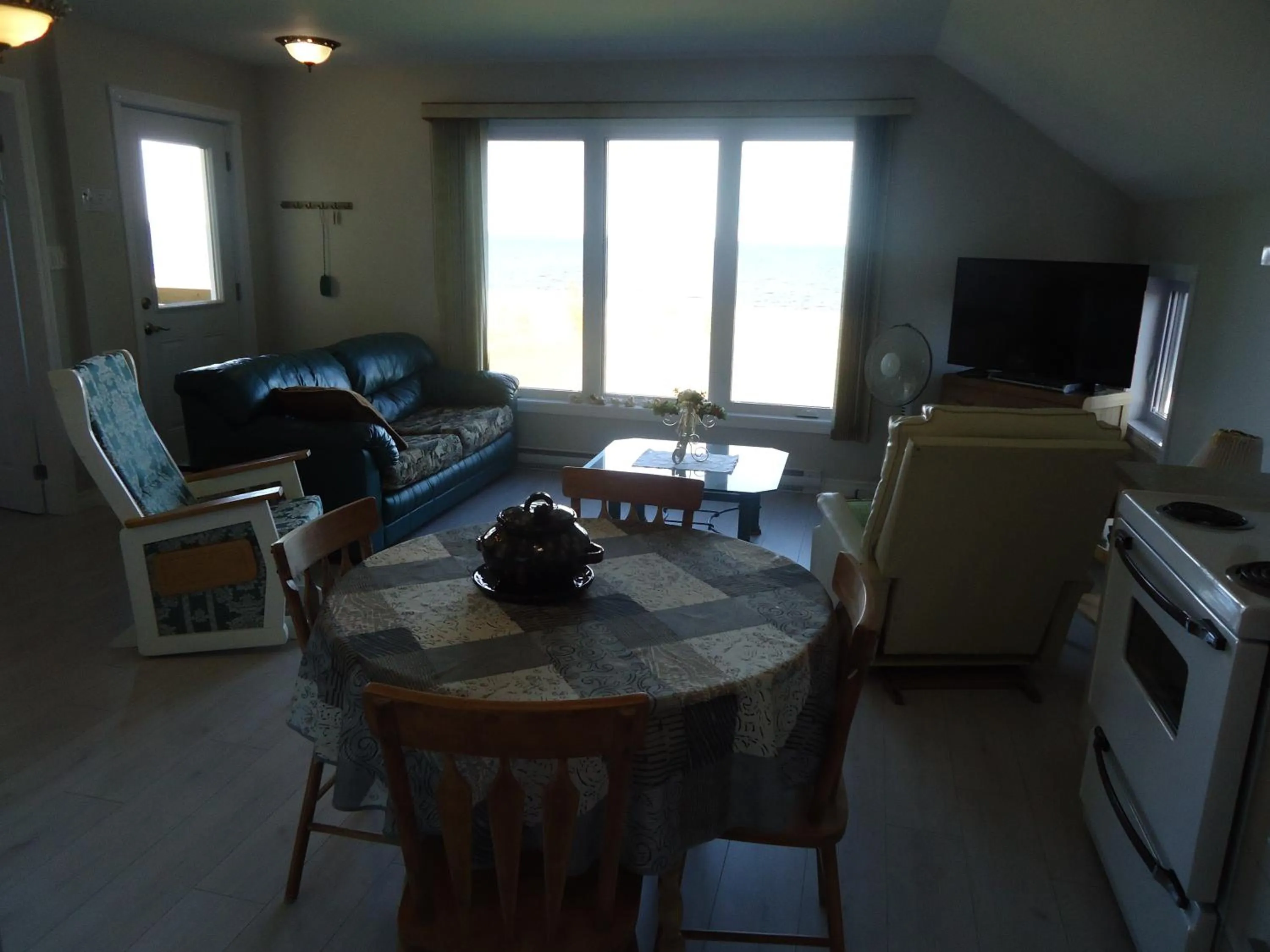 Living room in Domaine sur une plage