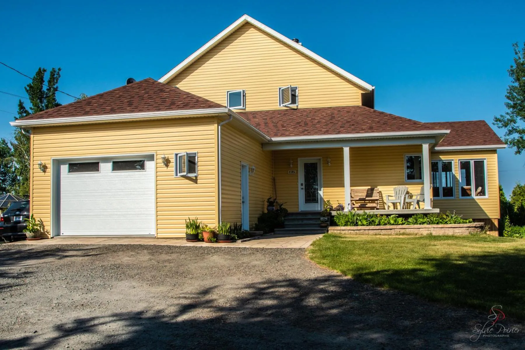 Domaine sur une plage