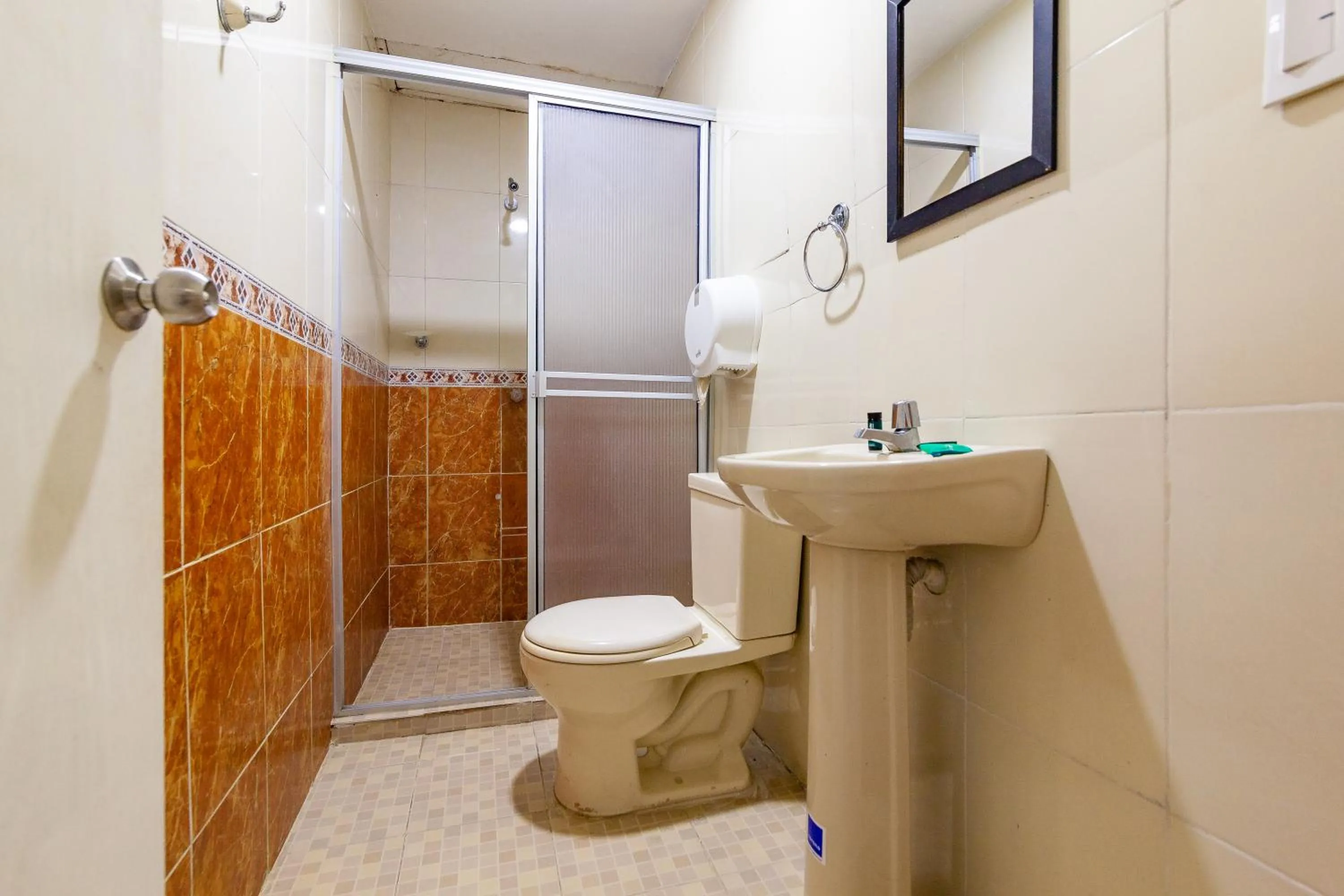 Bathroom in Ayenda Orquidea 19