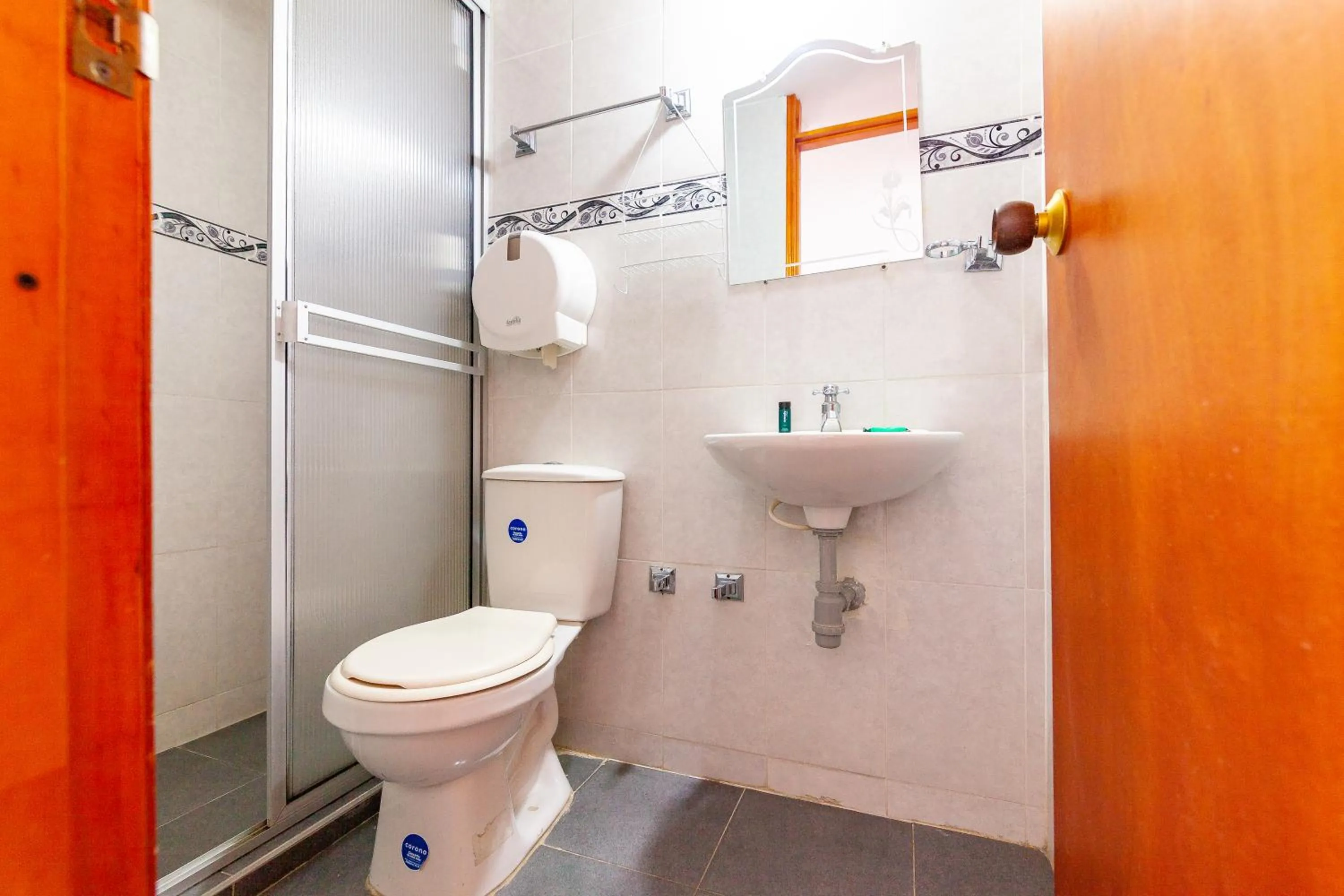 Bathroom in Ayenda Orquidea 19