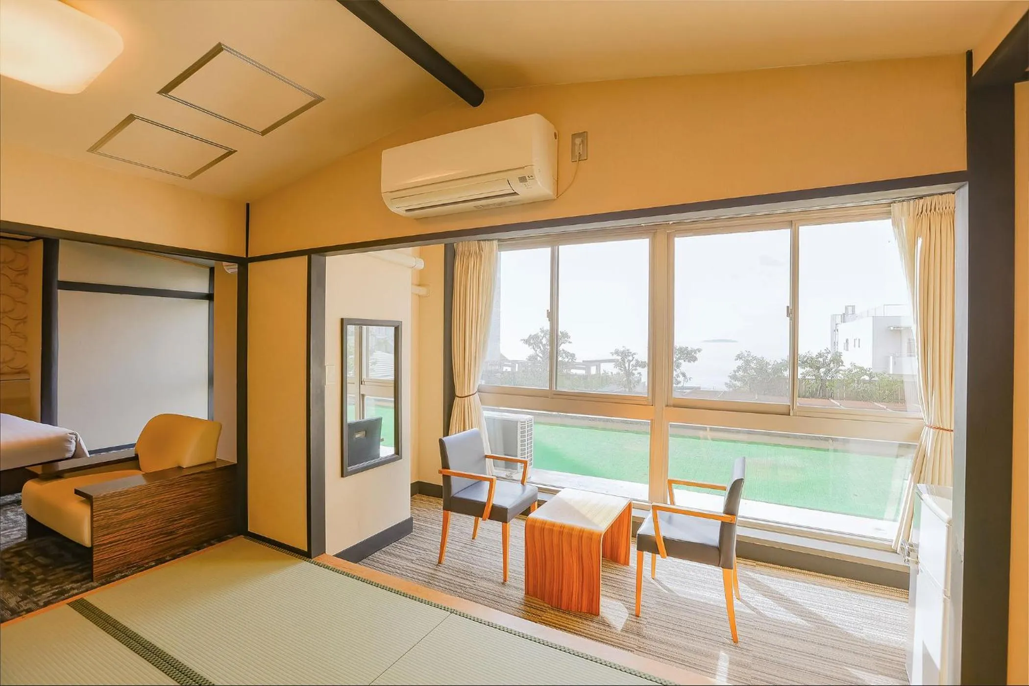 Bed in Ooedo Onsen Monogatari Premium Atami