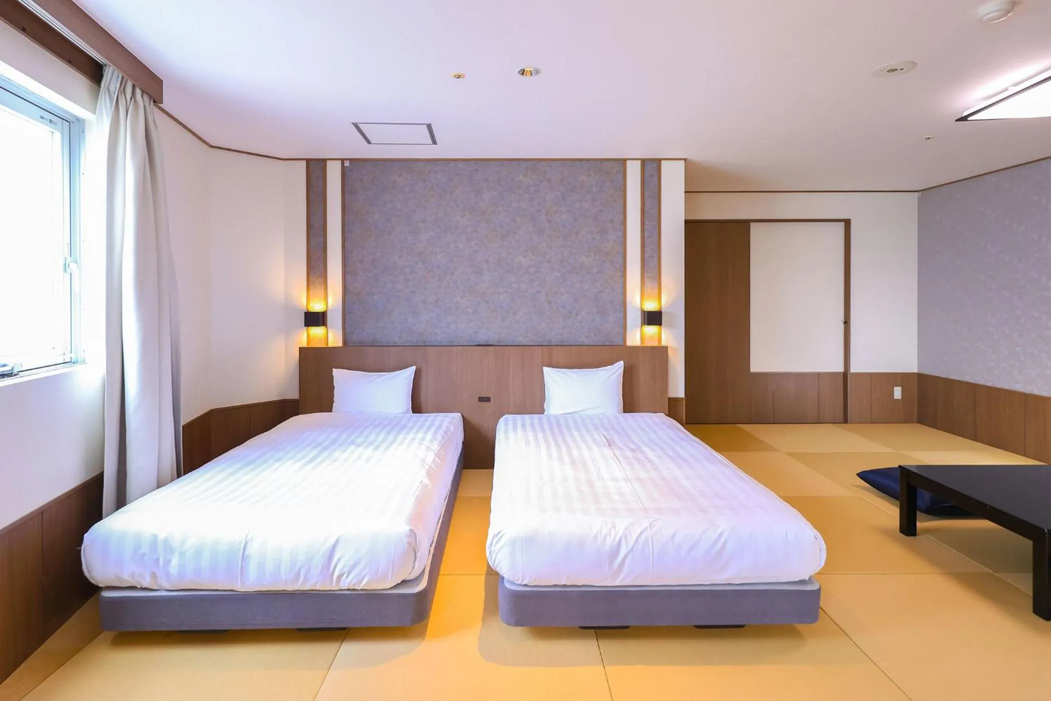 Bed in Ooedo Onsen Monogatari Premium Atami