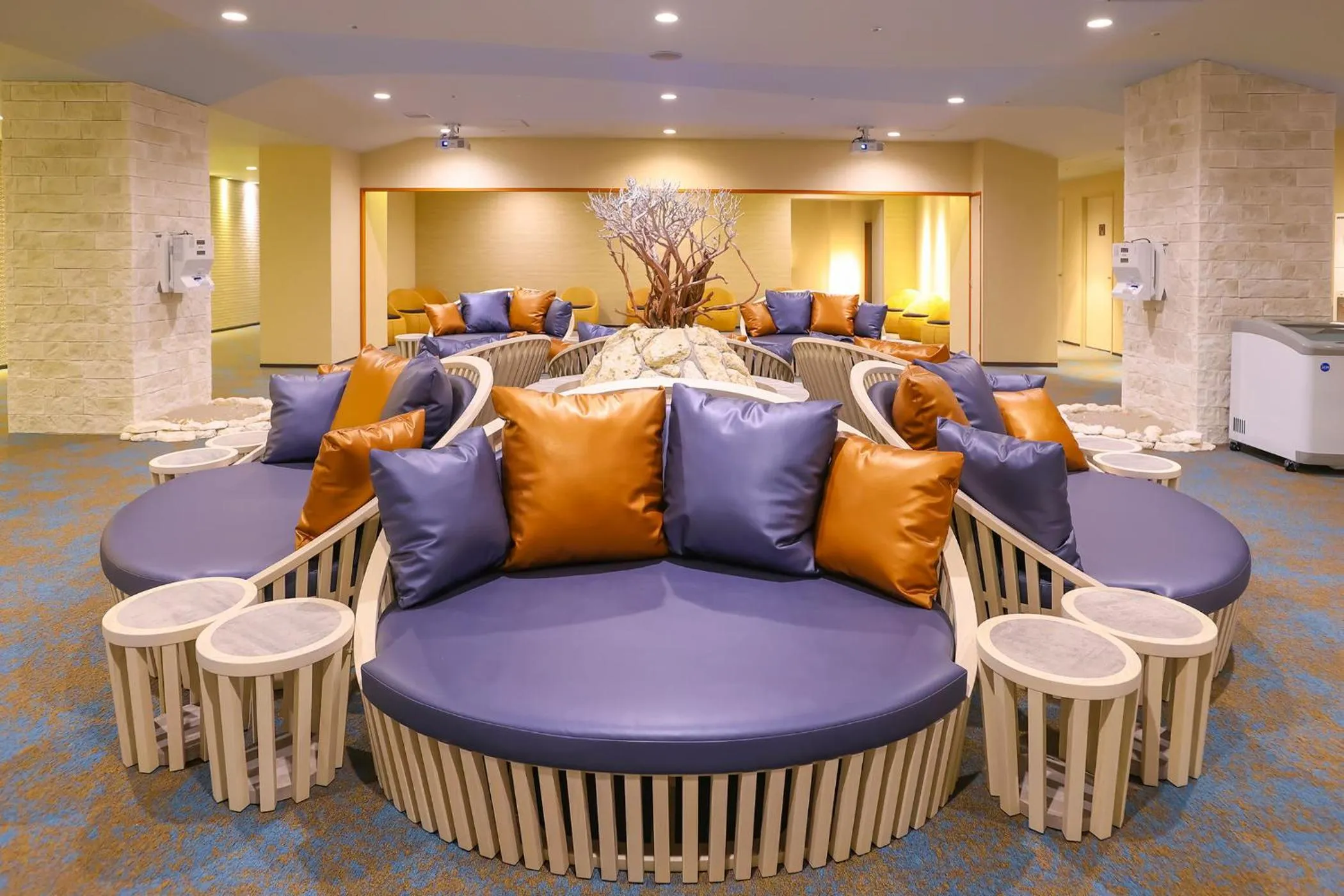 Area and facilities in Ooedo Onsen Monogatari Premium Atami