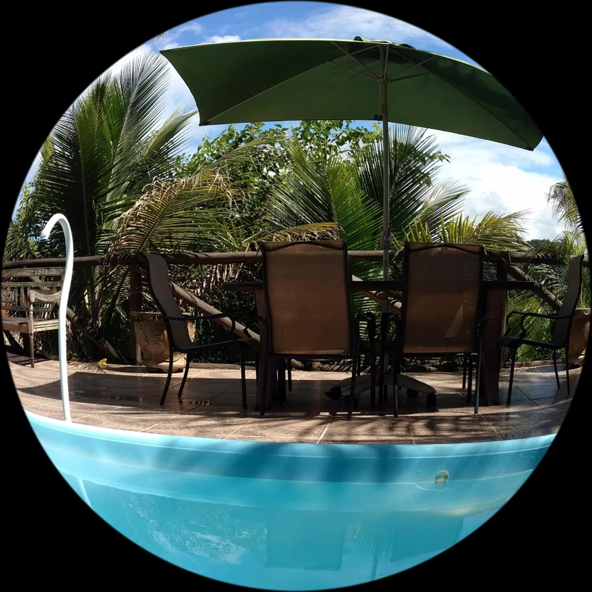 Natural landscape in Suites Canto dos Passaros