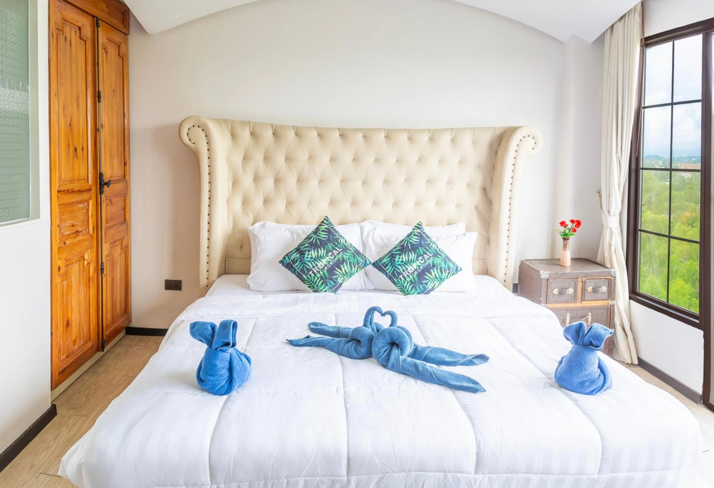 Bed in Venetian Resort Pattaya