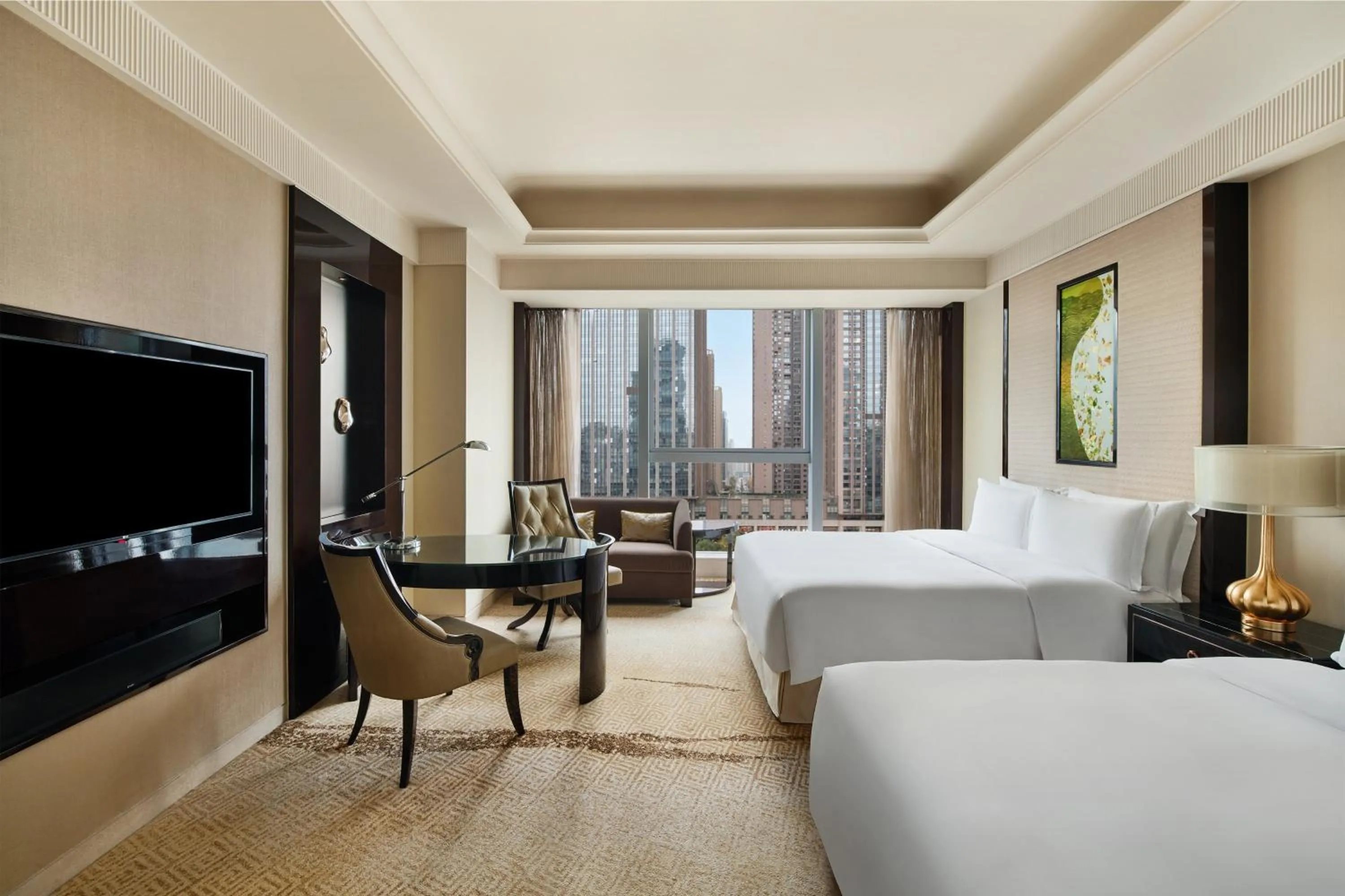 Photo of the whole room, Bed in Vignette Collection Palm Springs Hotel Chengdu by IHG