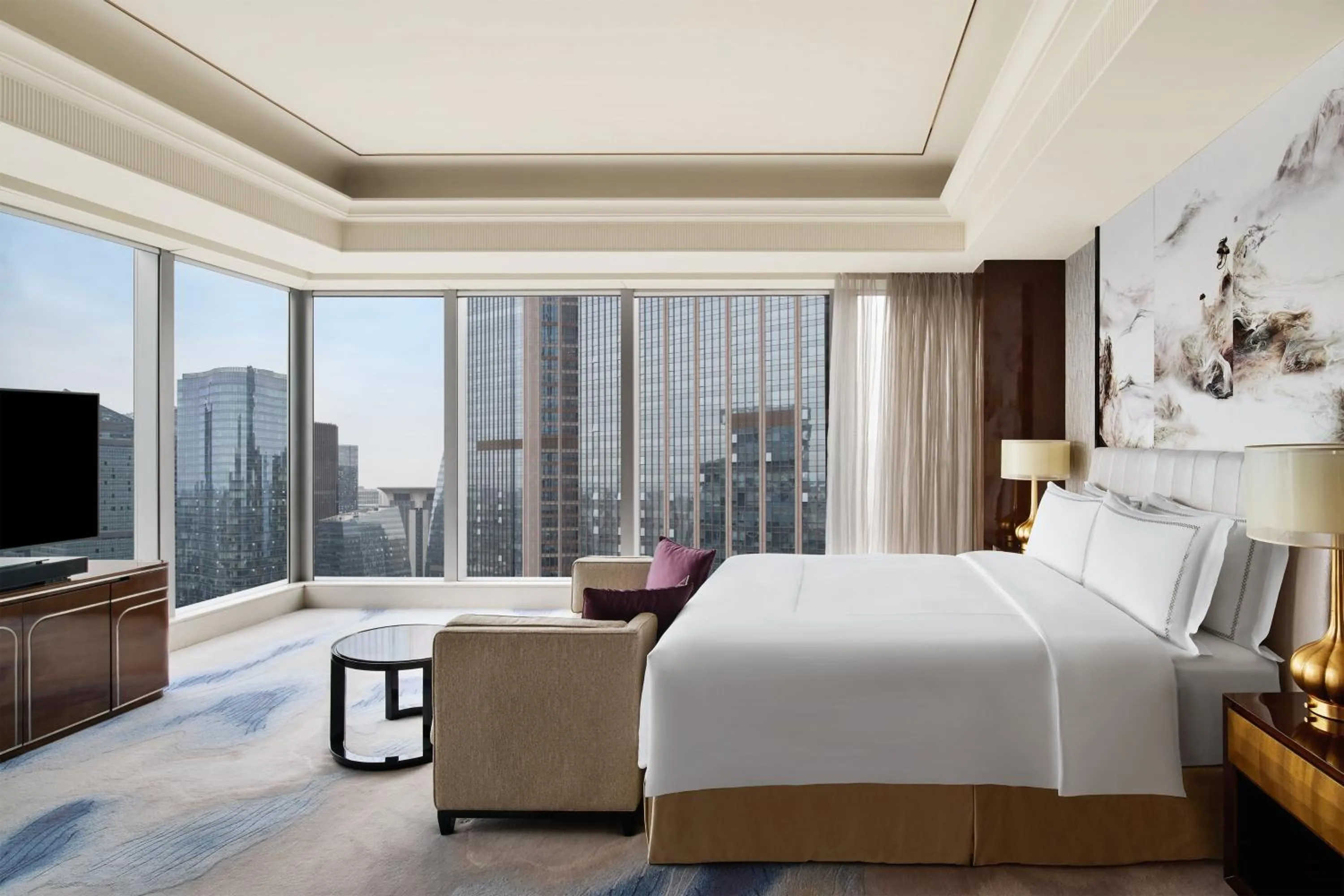 Photo of the whole room, Bed in Vignette Collection Palm Springs Hotel Chengdu by IHG