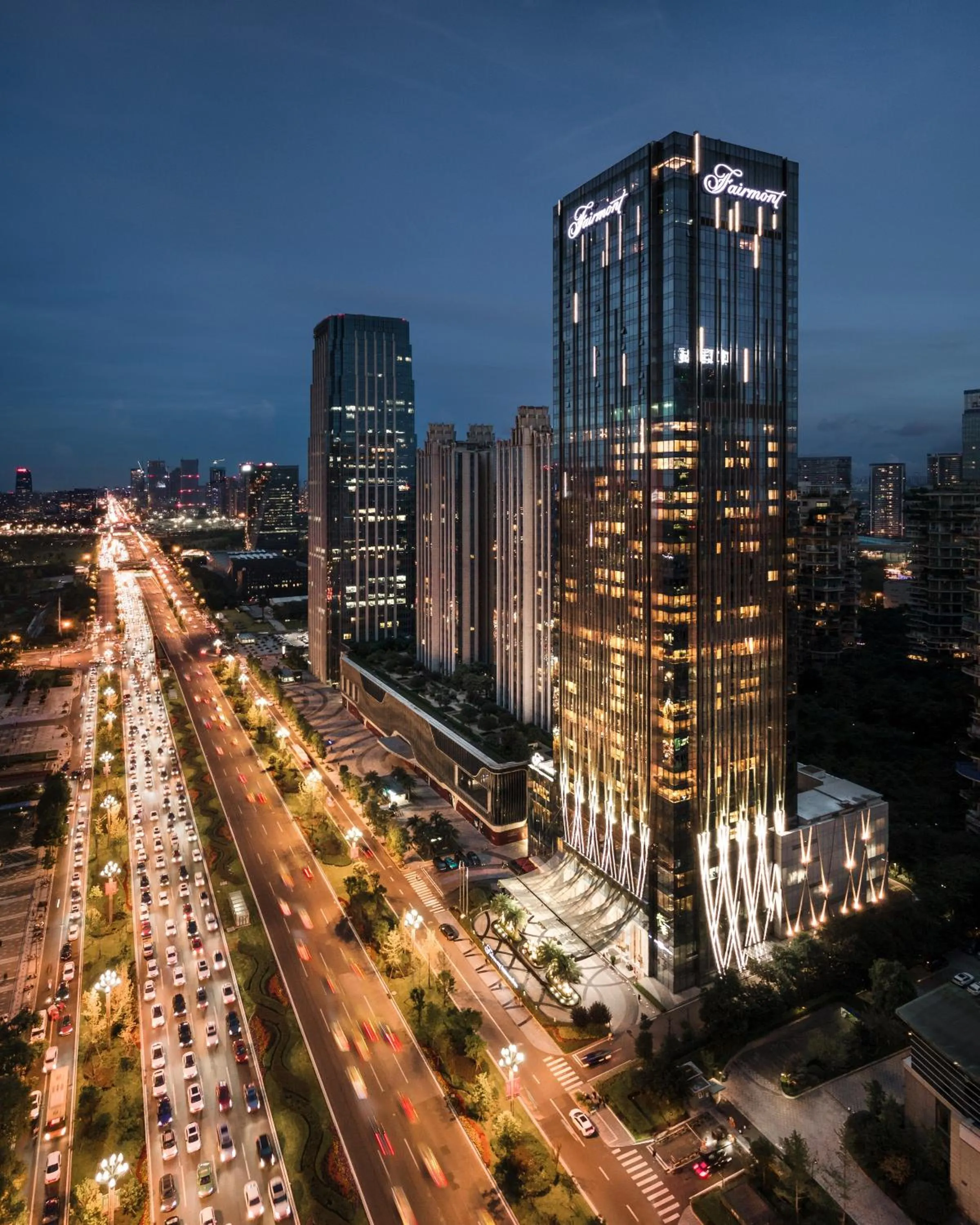 Property building in Fairmont Chengdu