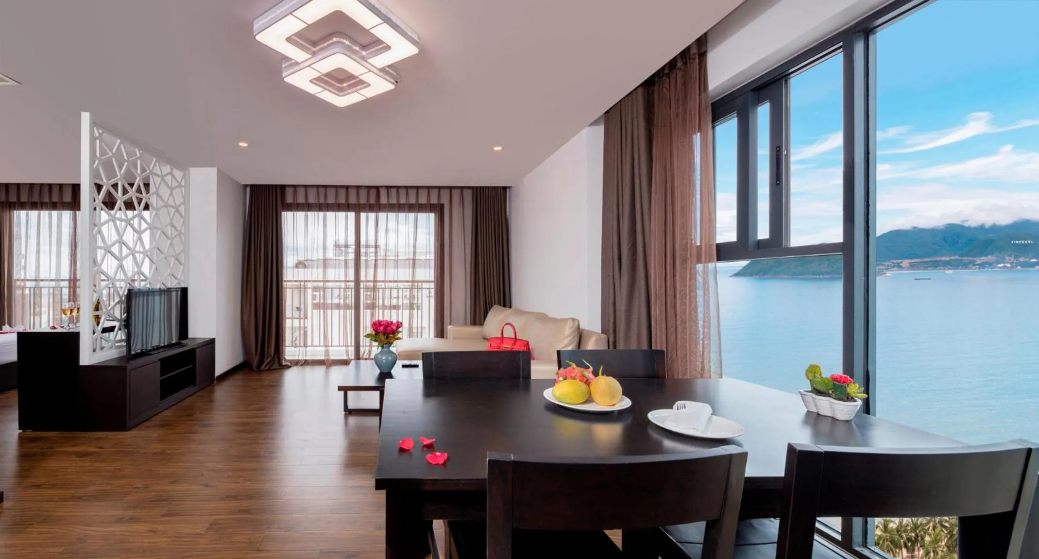 Seating area in La Sera Hotel