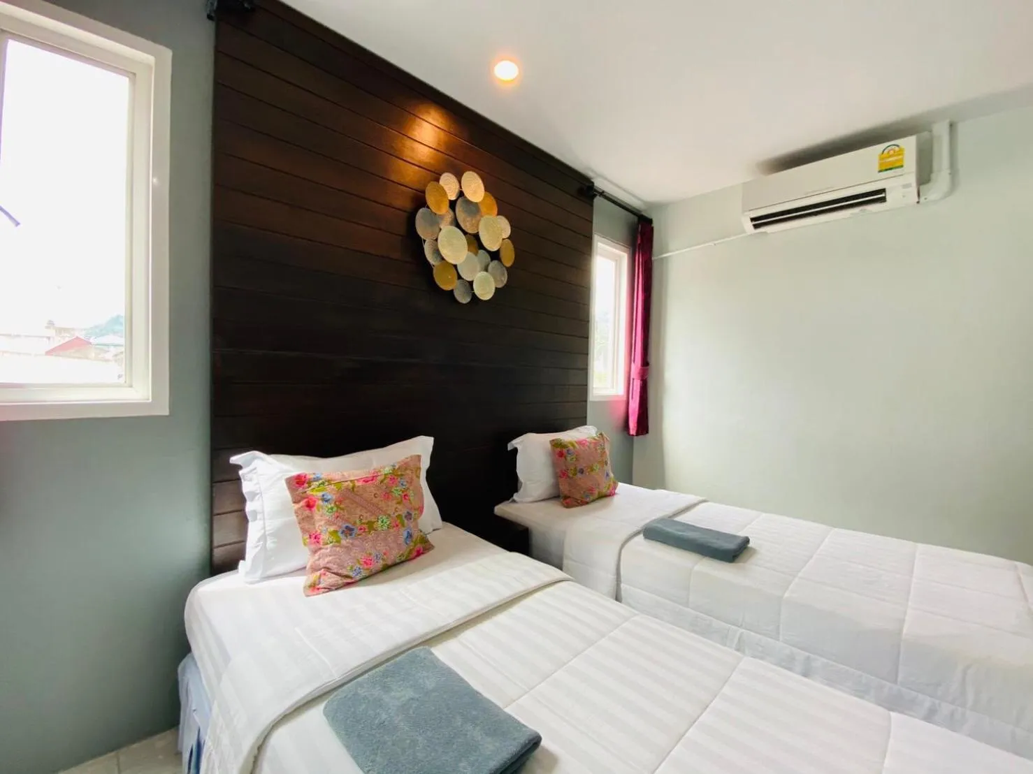 Bed in Phang Nga Guesthouse