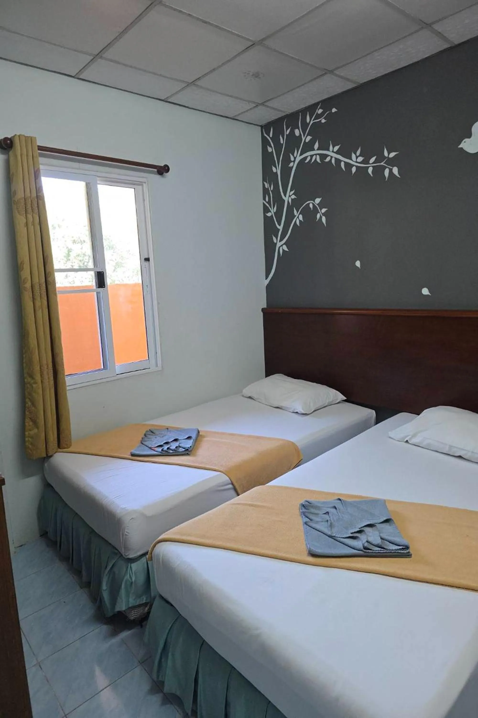 Bed in Phang Nga Guesthouse