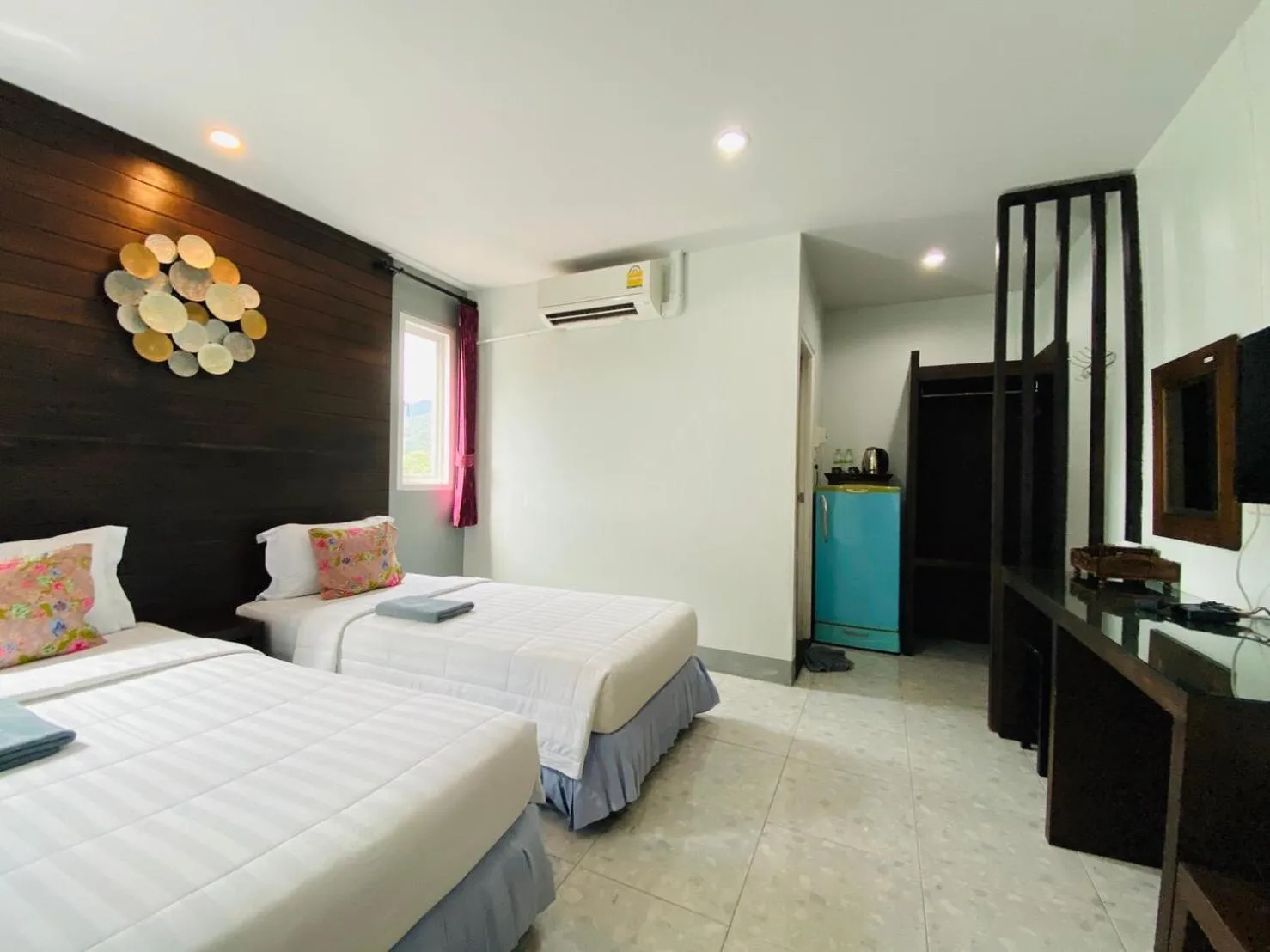 Bed in Phang Nga Guesthouse