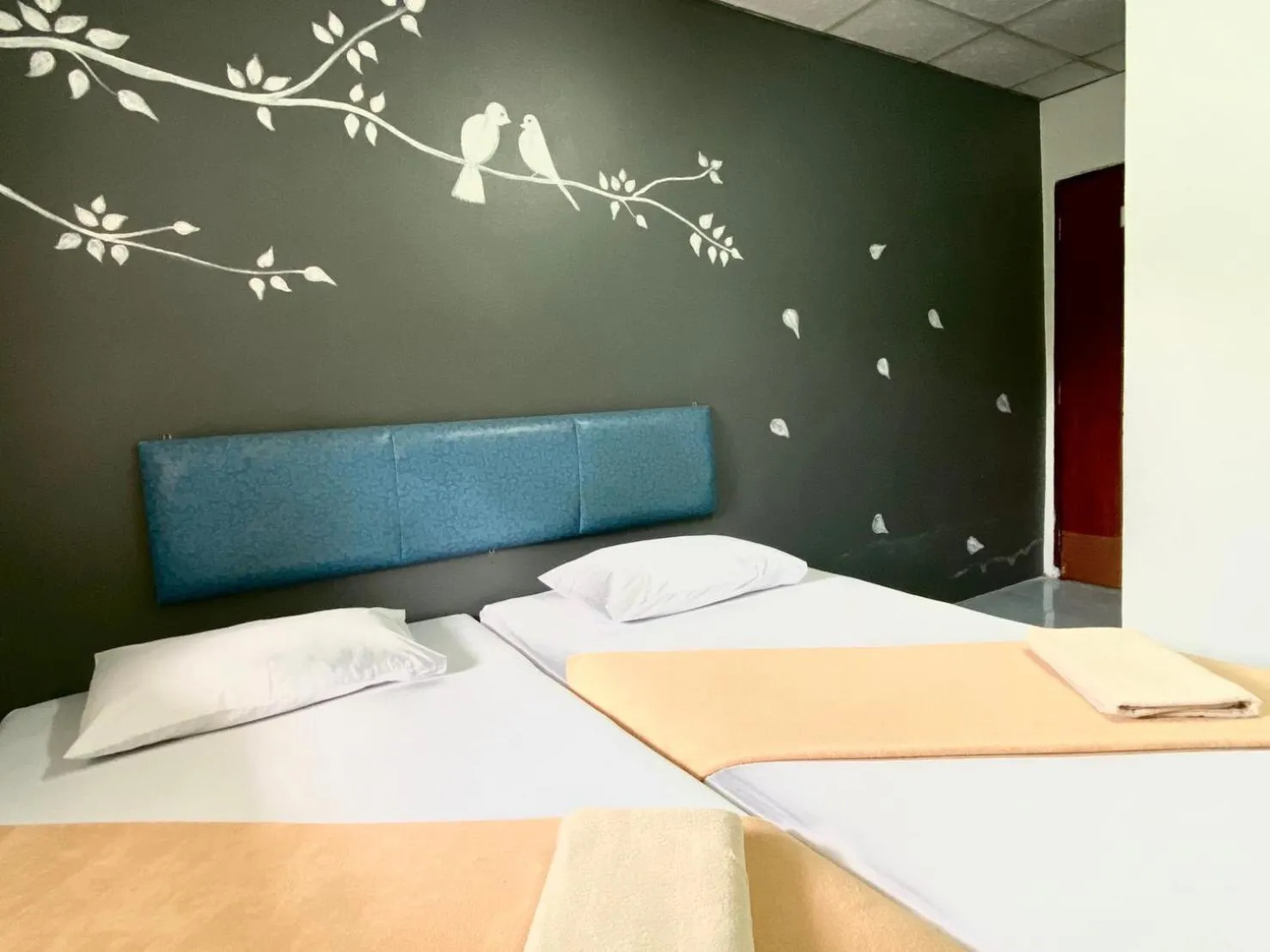 Bed in Phang Nga Guesthouse