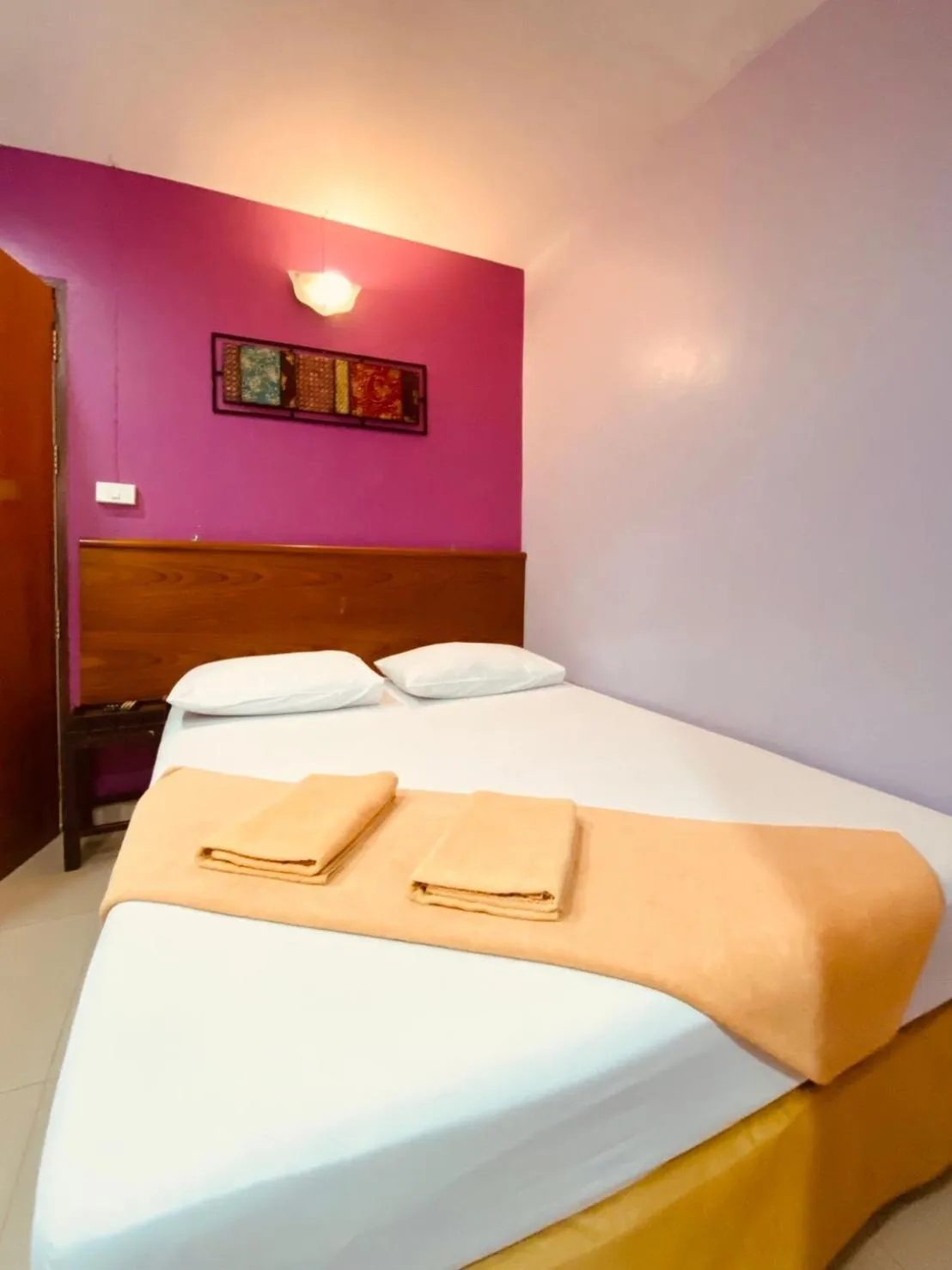 Bed in Phang Nga Guesthouse