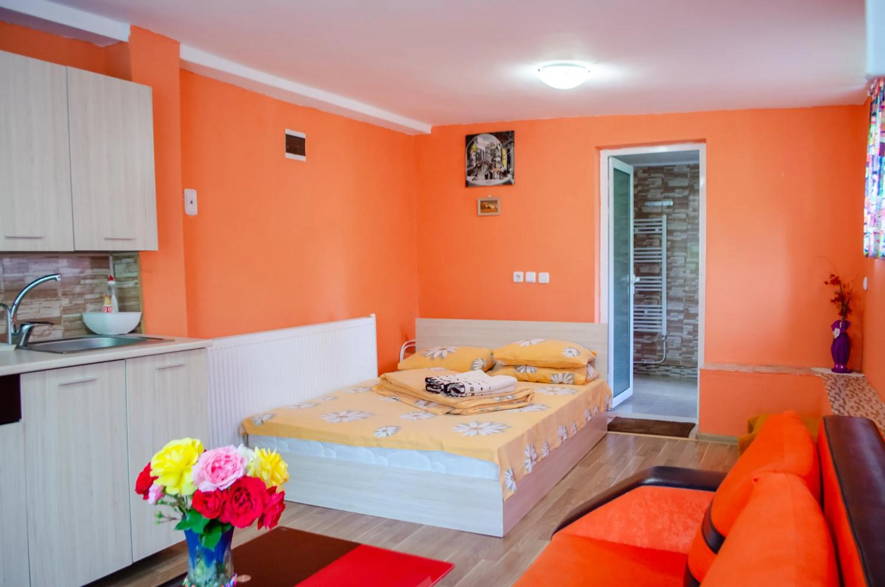 Bed in Danailovi Guest House