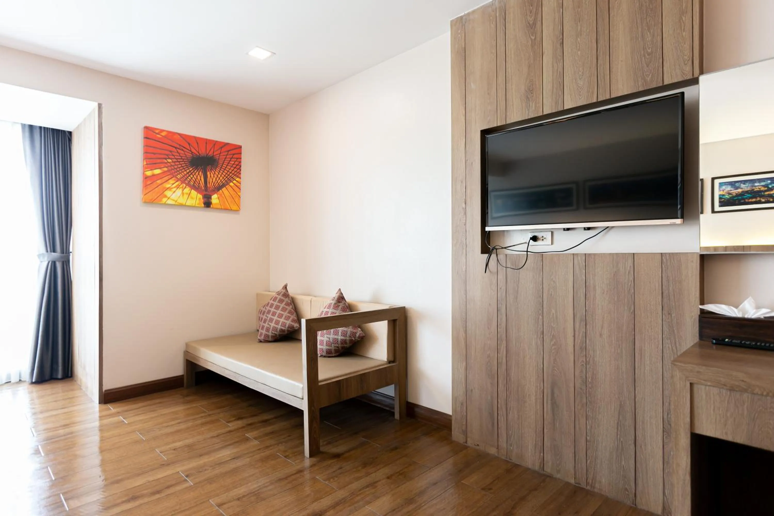 Seating area in Grand Ratchapruek Hotel