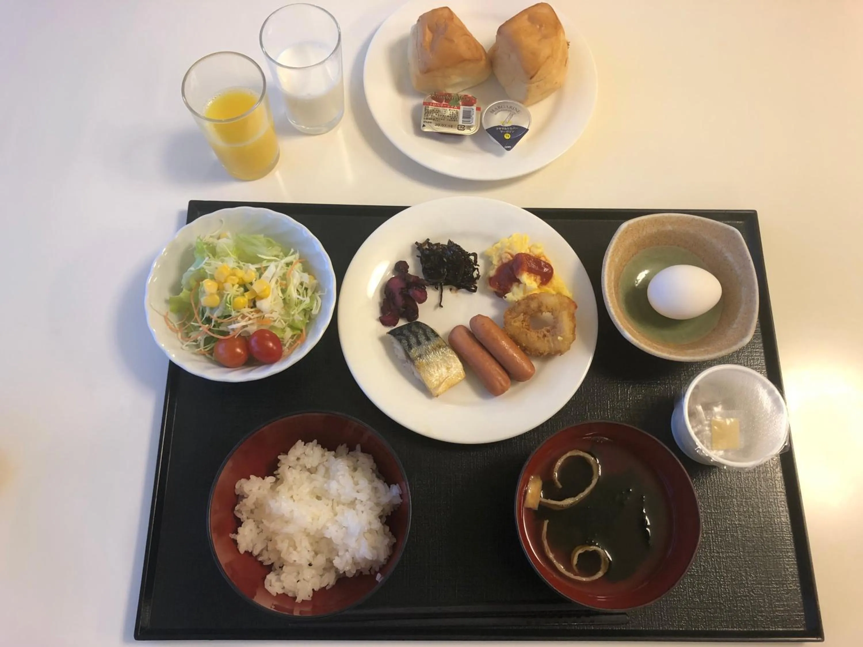 Food in Smile Hotel Shirakawa