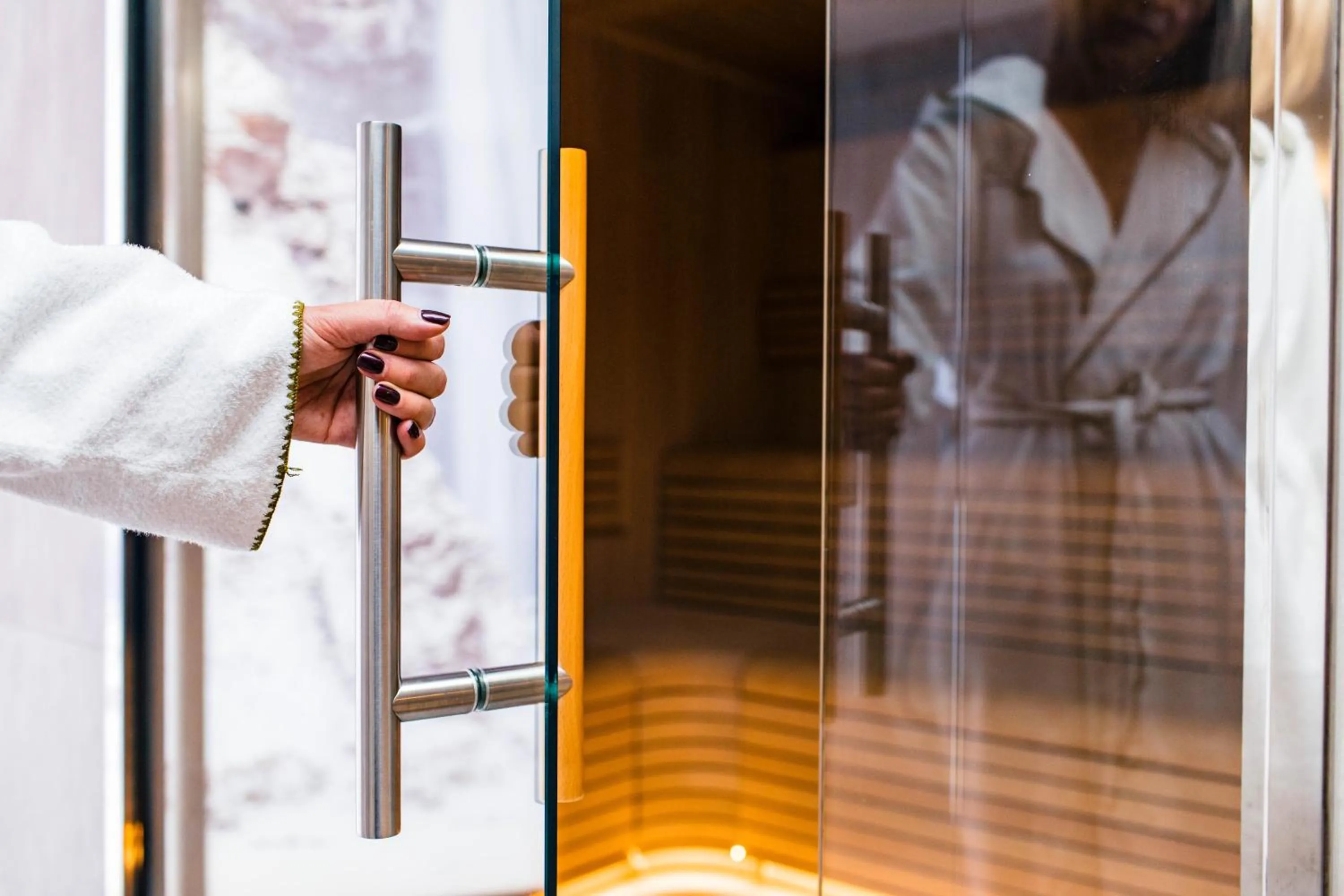 Sauna in Six Senses Residences & Spa Courchevel